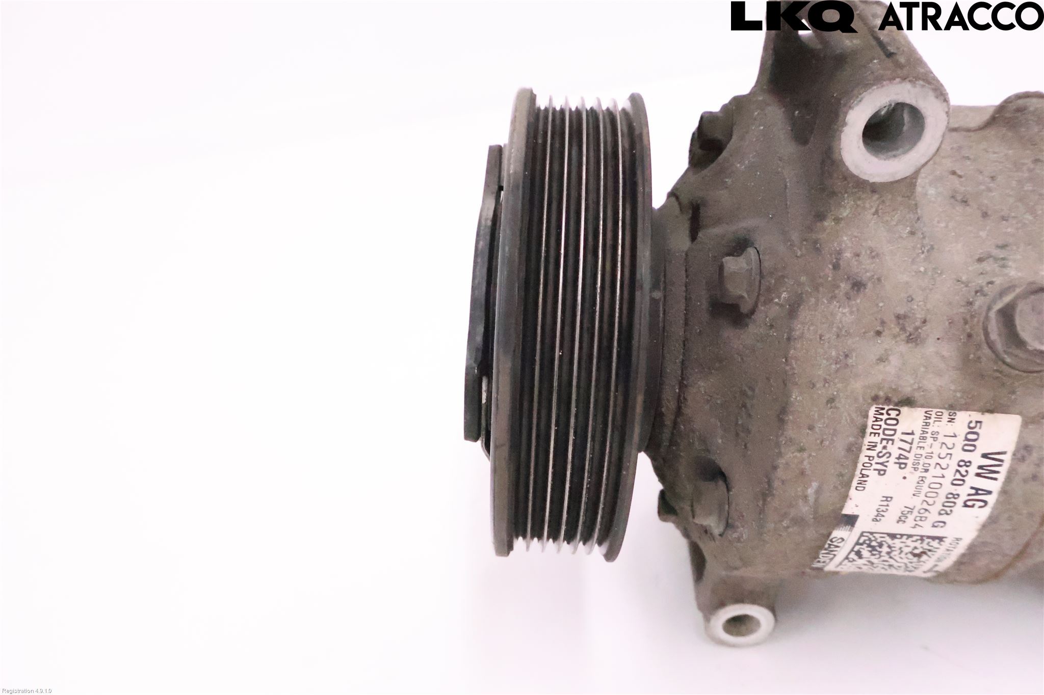 Volkswagen VW CADDY 16-20 Varme Ac Kompressor