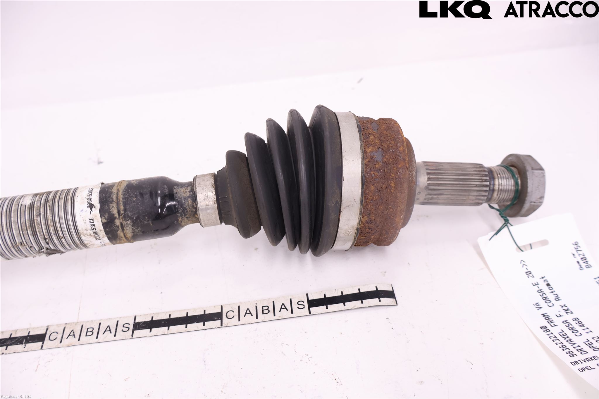 Opel CORSA F, CORSA-E 20- Drivaksel Foran Kompl Venstre