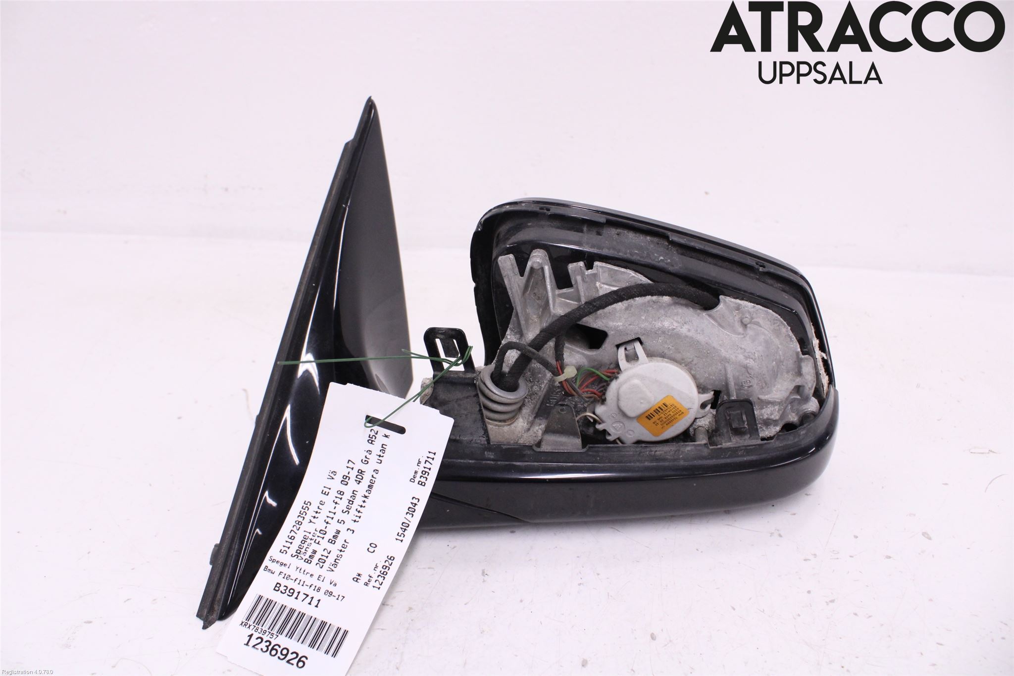 BMW 5 F10/F11/F18 09-17 Speil V M-El Justering