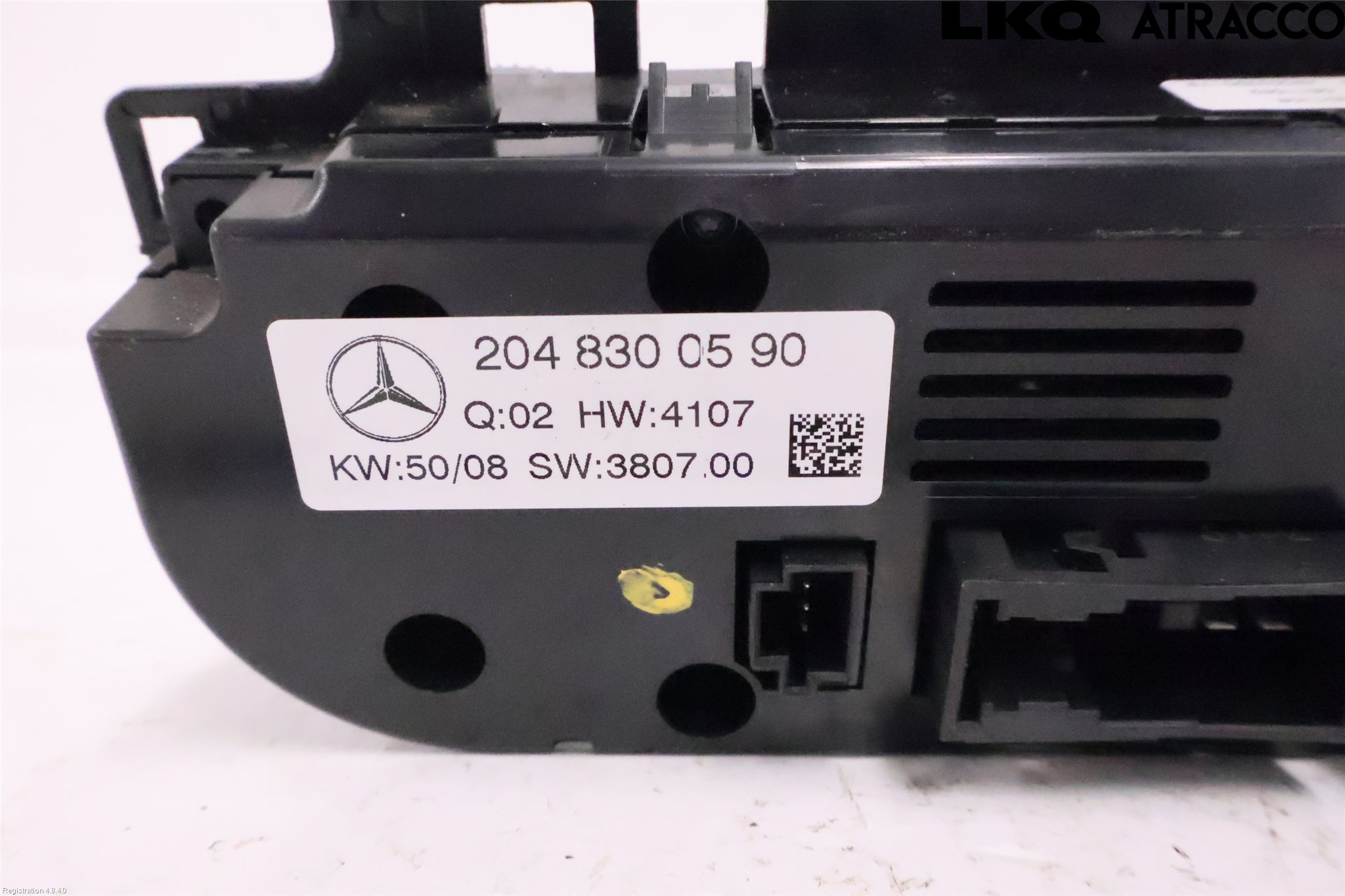 Mercedes-Benz MB GLK-KLASS (X204) 08-16 Varme Ac Betjening-Display