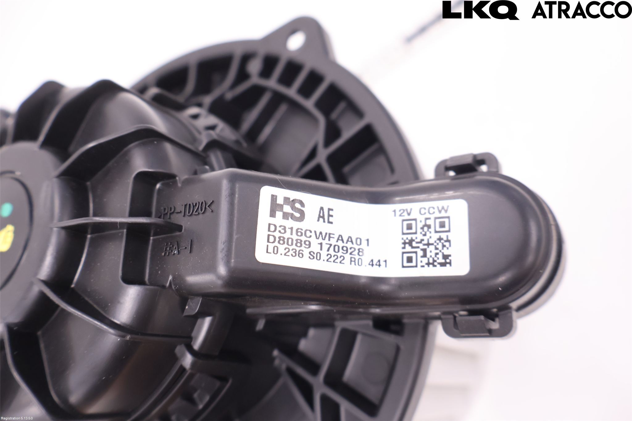Kia NIRO (DE) 17-22 Varmeapparat Viftemotor