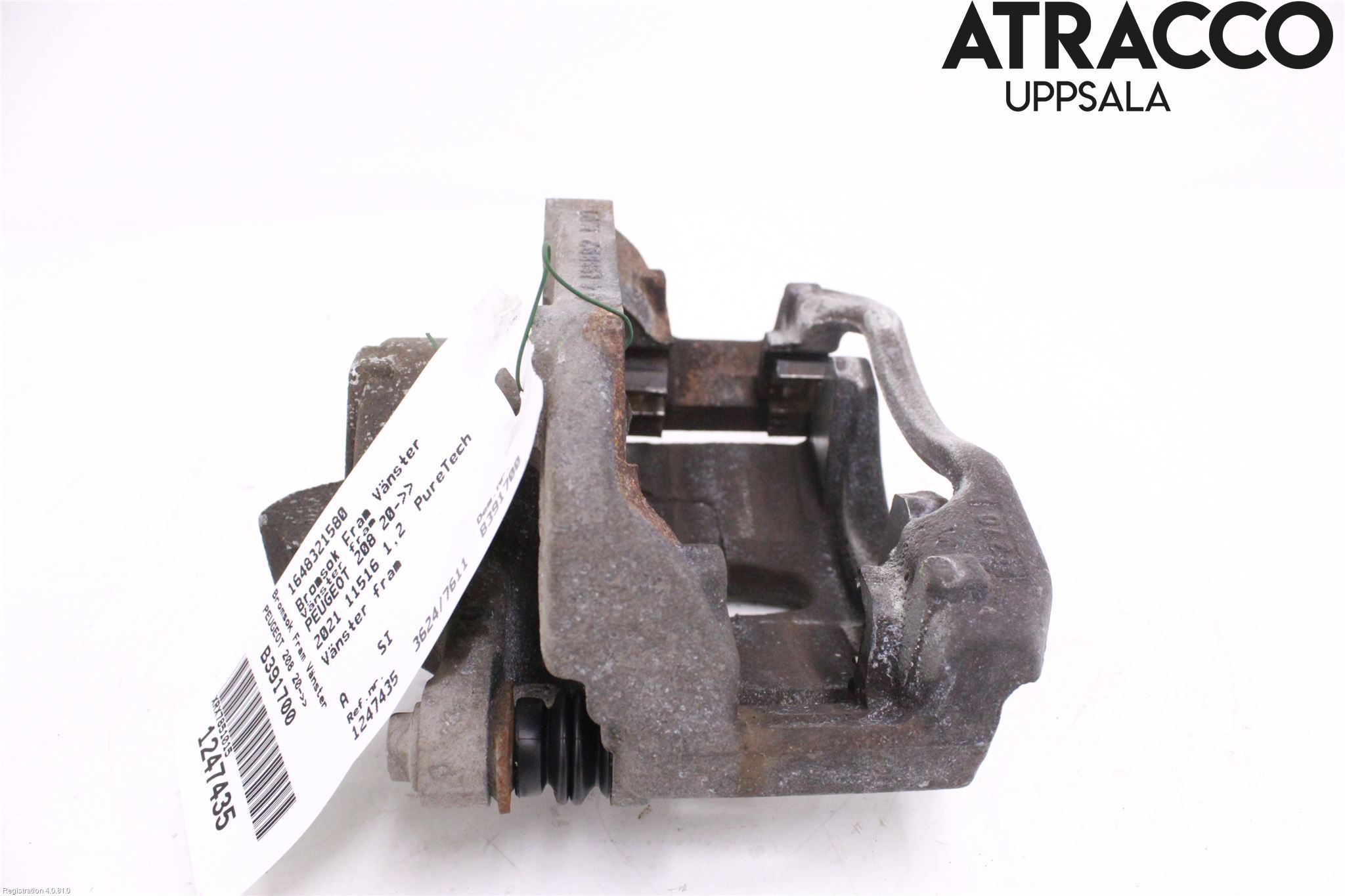 Peugeot 208/E-208 20- Bremsecaliper Foran Venstre