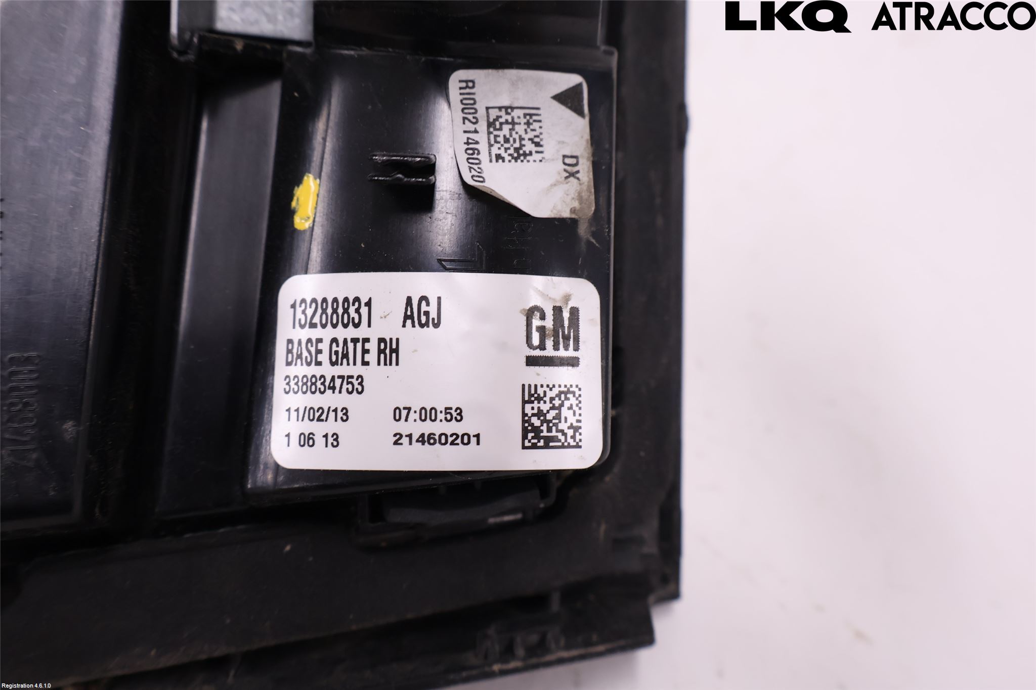 Opel ZAFIRA C 12-19 Baklykt Høyre  På Luke(Indre)