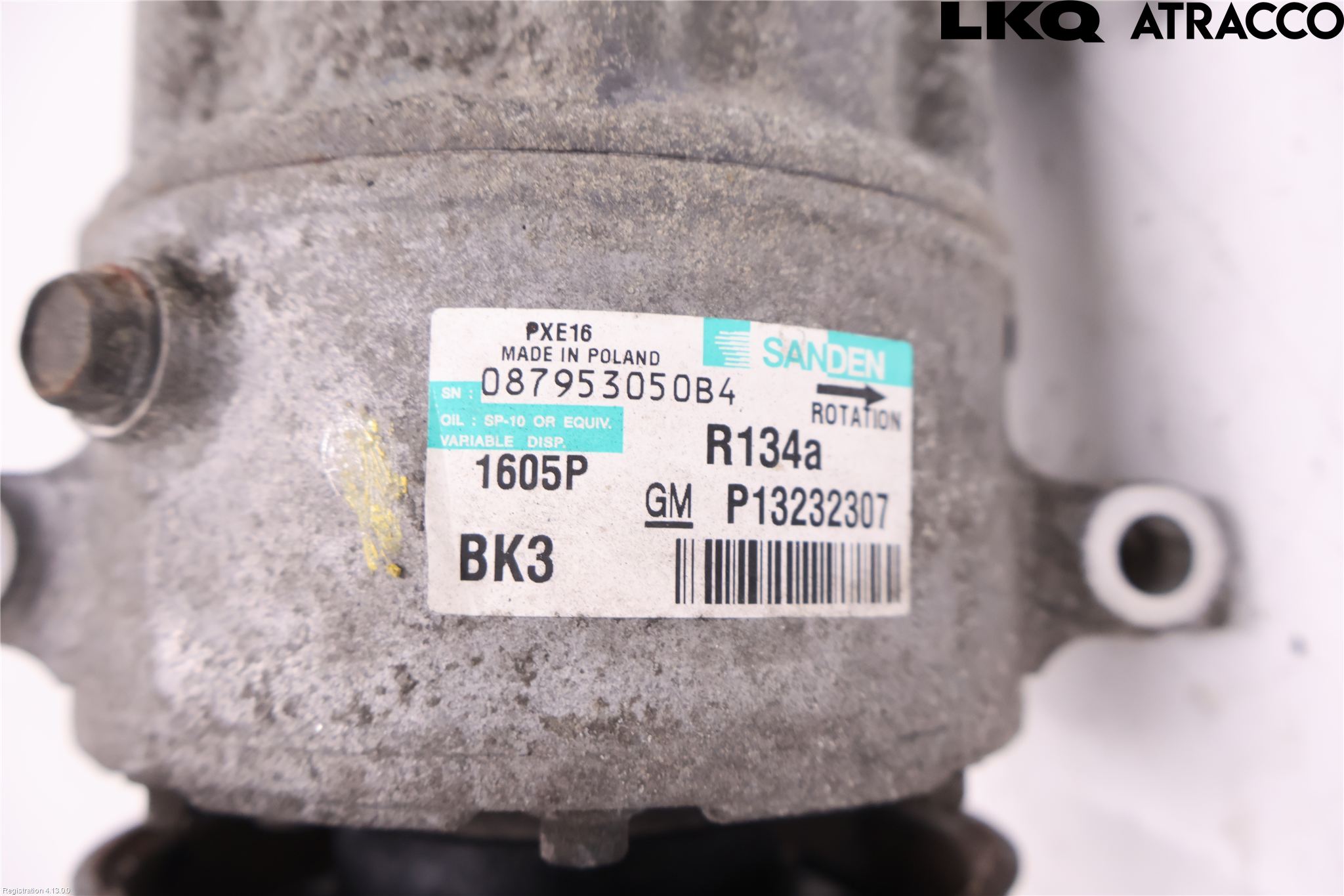 Saab 9-5 10-12 Varme Ac Kompressor