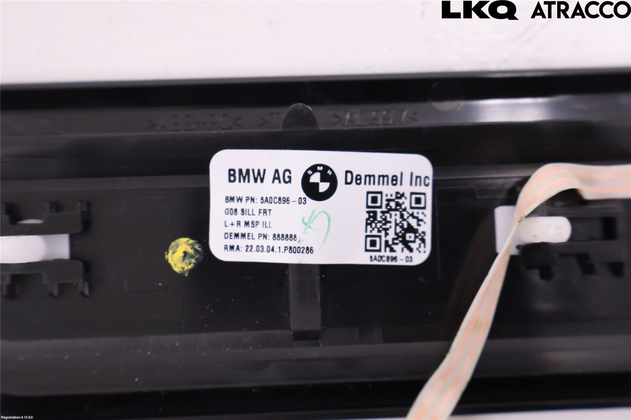 BMW iX3 G08 21- Innr Terskel Innstigning