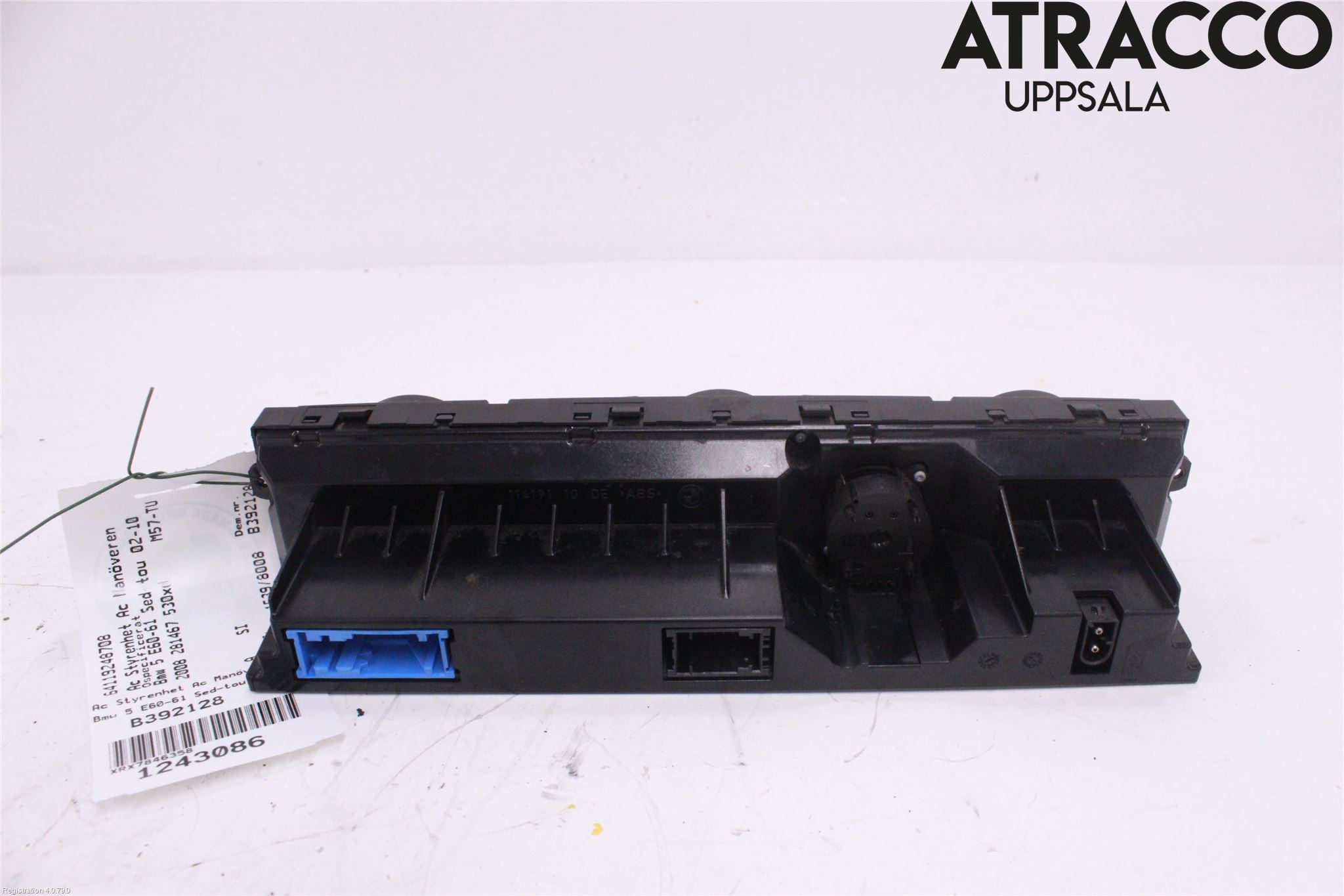 BMW 5 E60/61 Sed/Tou 02-10 Varme Ac Betjening-Display