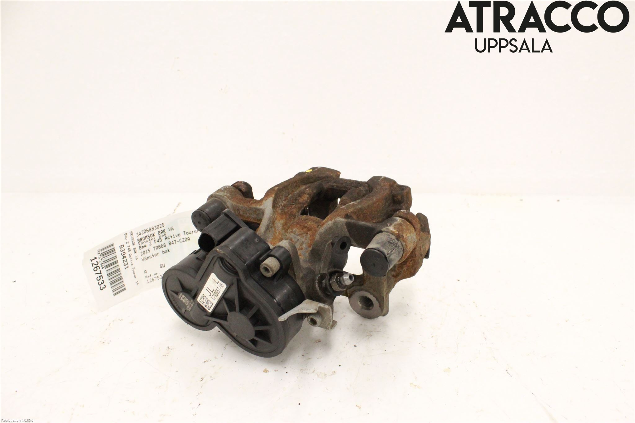 BMW 2 F45 Active Tourer 14-21 Bremsecaliper Bak Venstre