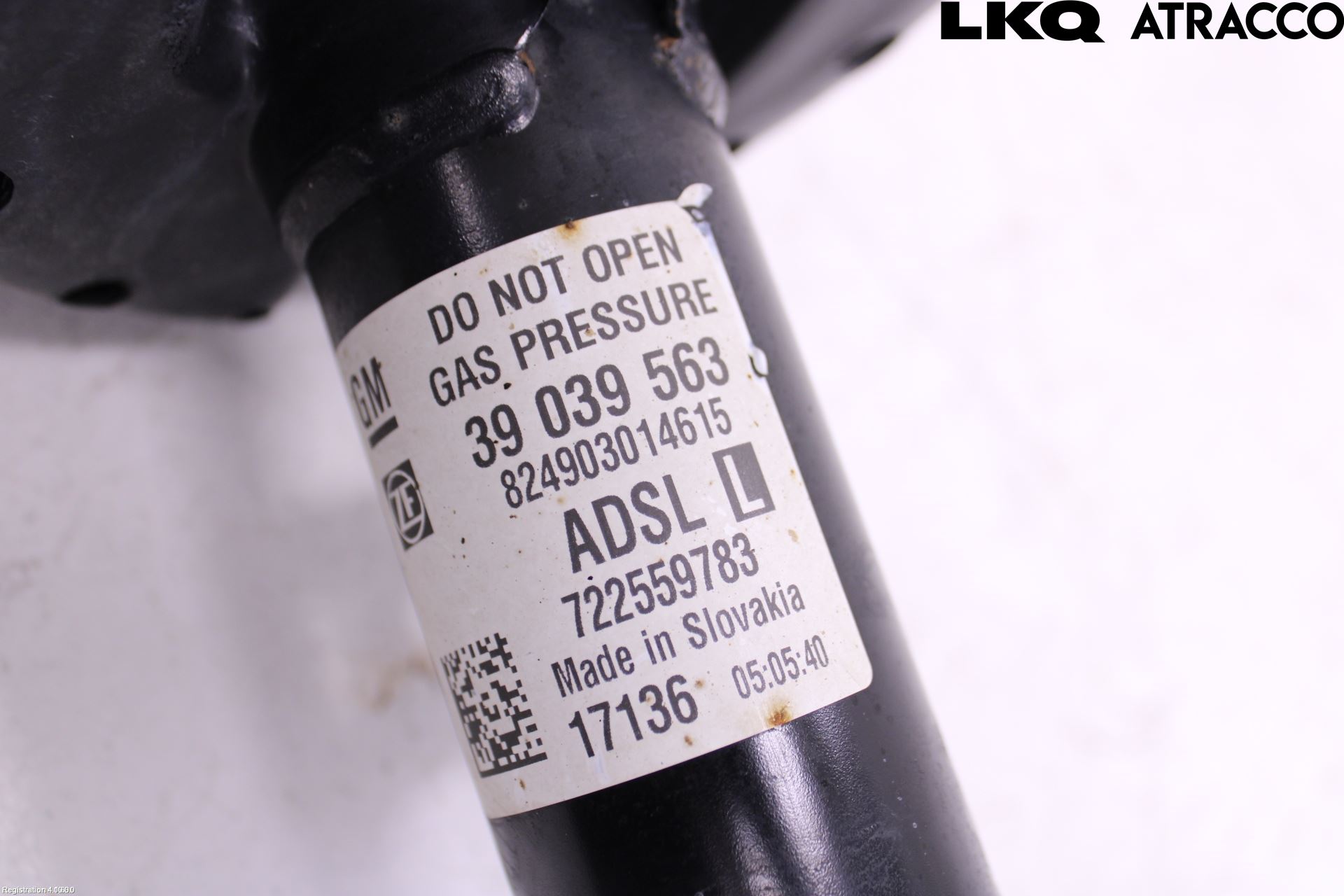 Opel ASTRA K 16-22 Fjærbein Foran Venstre