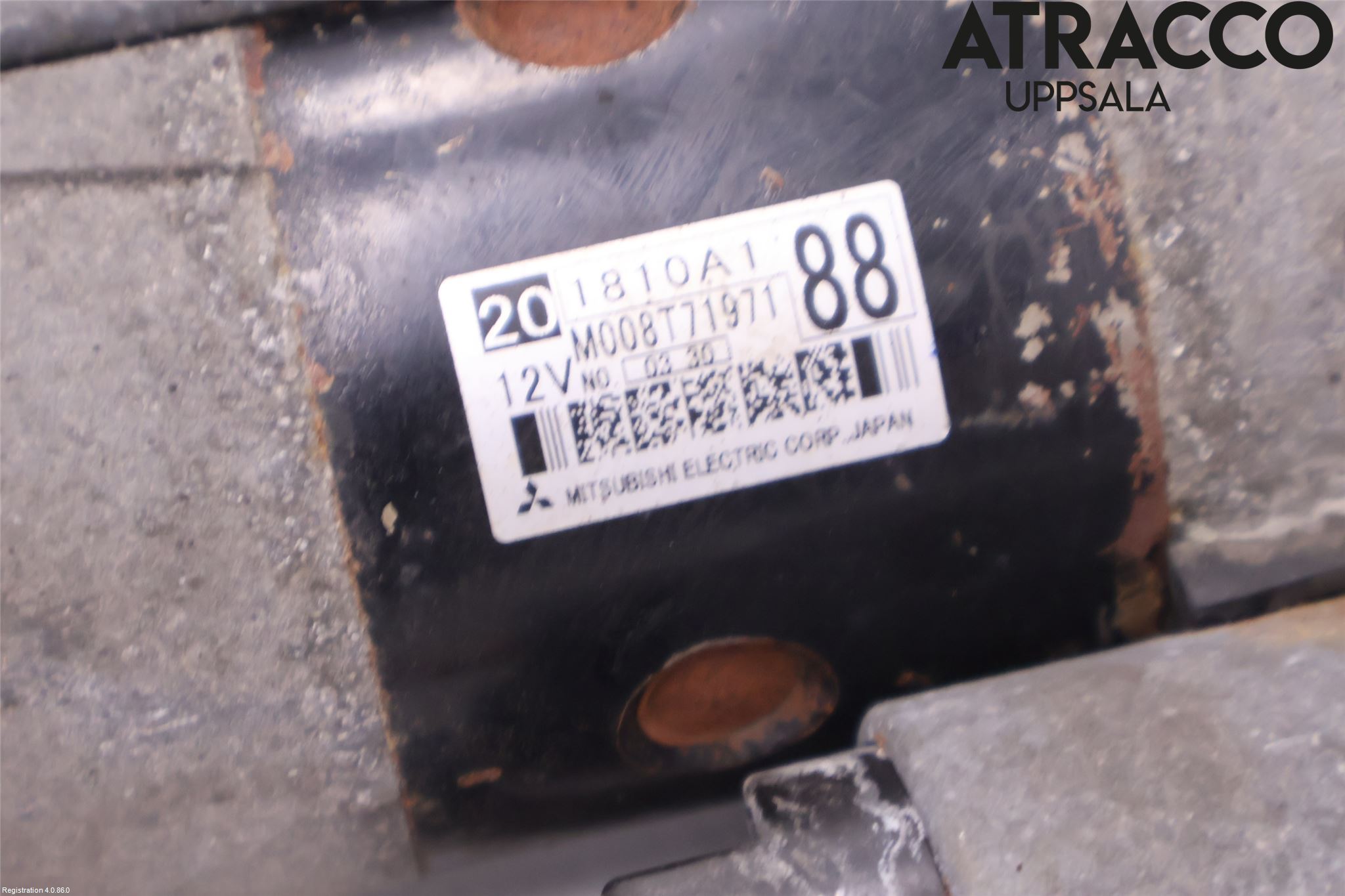 Mitsubishi ASX 10-22 Startmotor Diesel