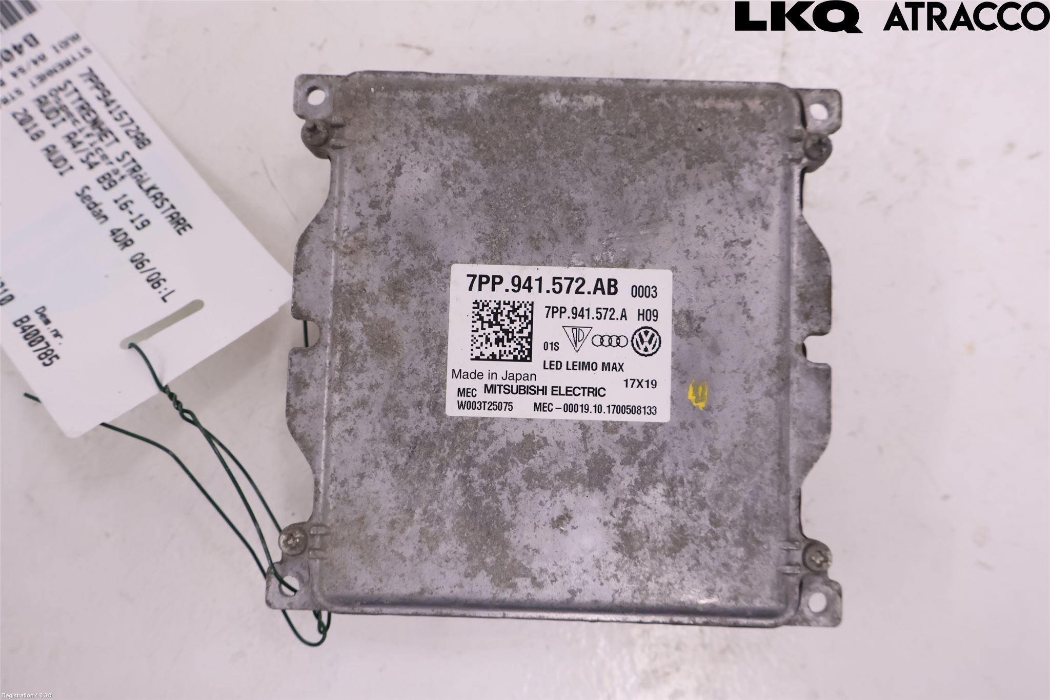 Audi A4/S4 B9 16-19 Styreenhet Xenon