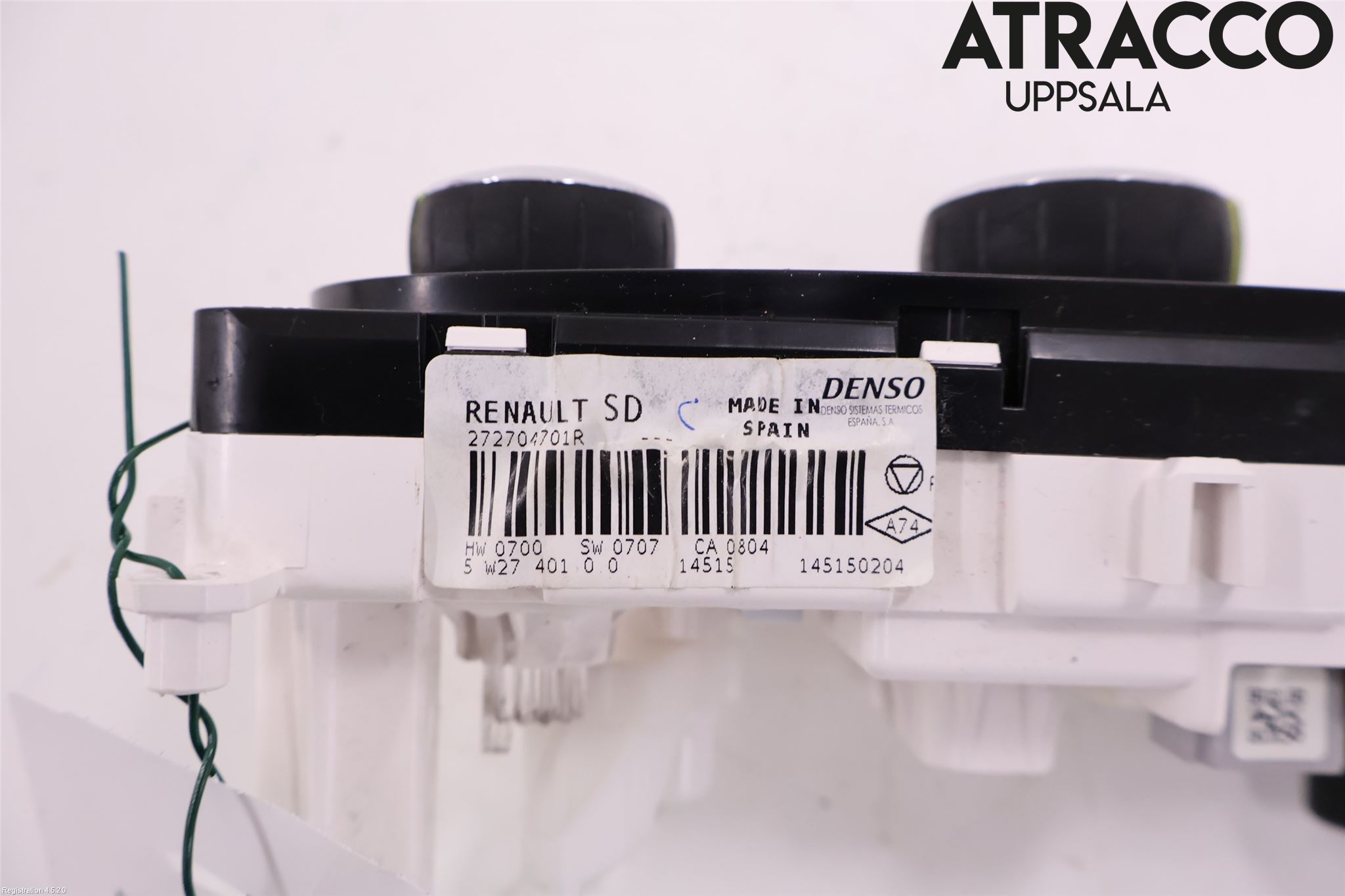 Renault CAPTUR 13-19 Varme Ac Betjening-Display