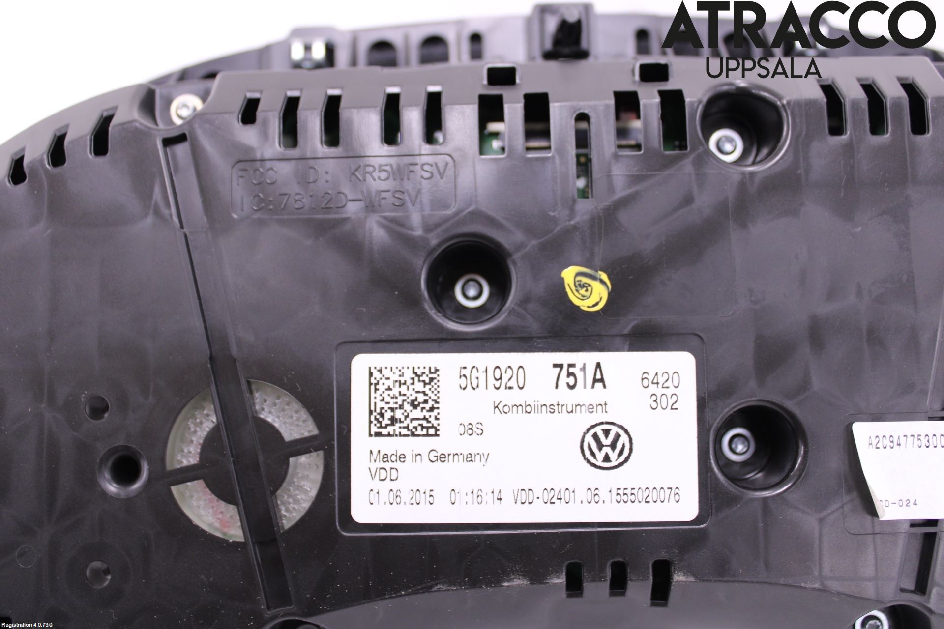 Volkswagen VW GOLF / E-GOLF VII 13-20 Instr Kombinert