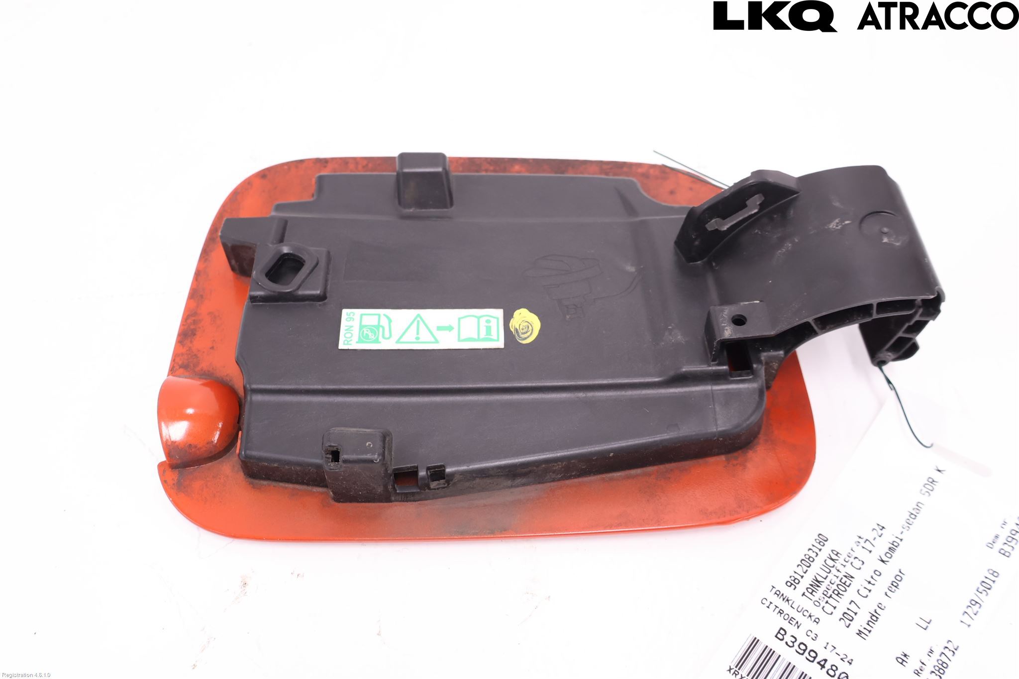 Citroen COTROEN C3 17-24 Drivstoff Tankluke