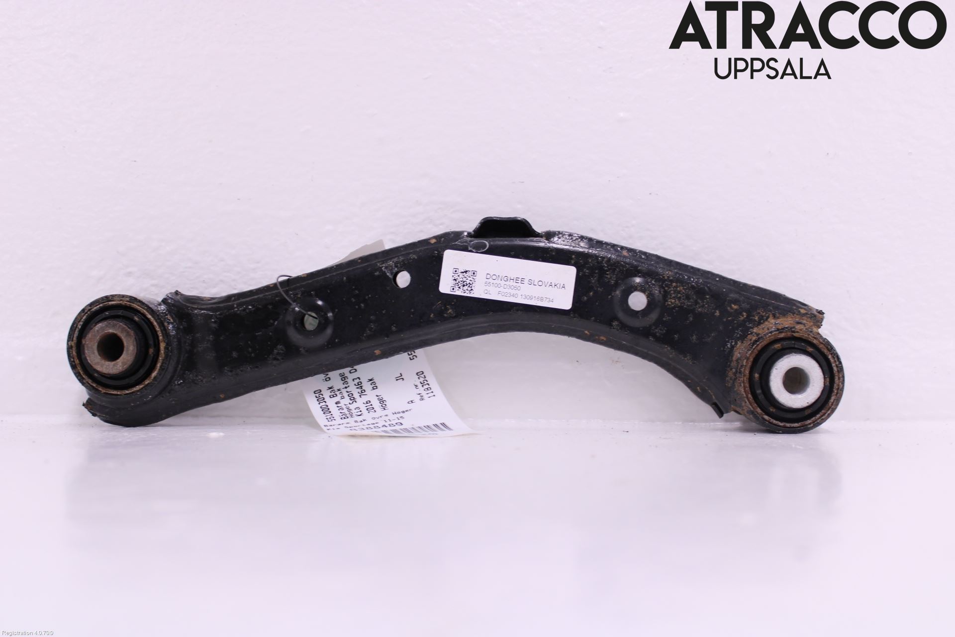 Kia SPORTAGE (SL) 11-15 Bærearm Bak Høyre Øvre
