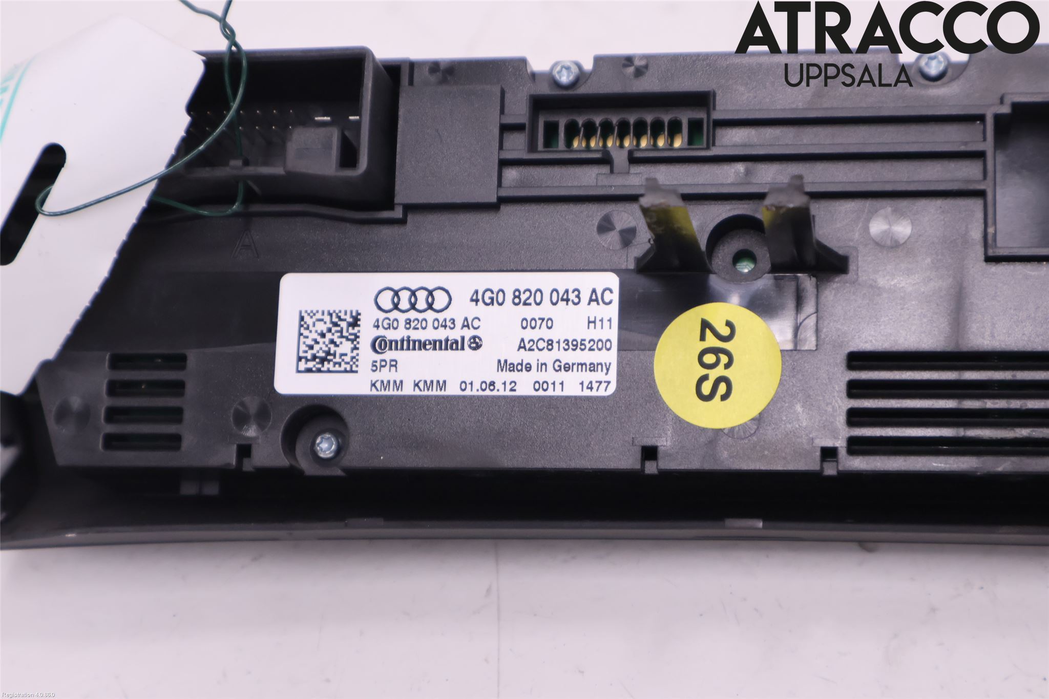 Audi A6/S6 4G 11-18 Varme Ac Betjening-Display