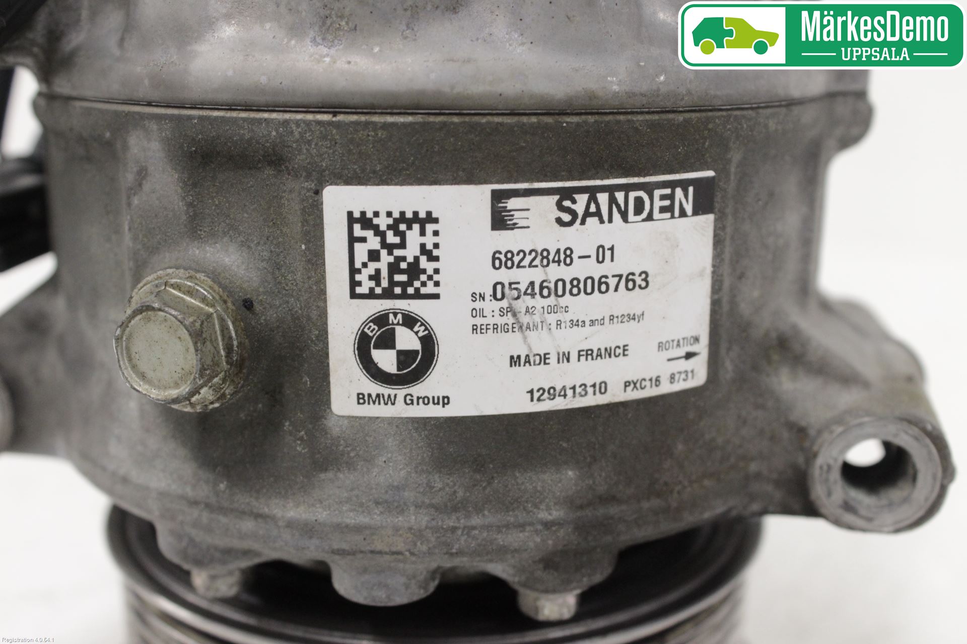 BMW 5 G30/G31/F90 17-23 Varme Ac Kompressor