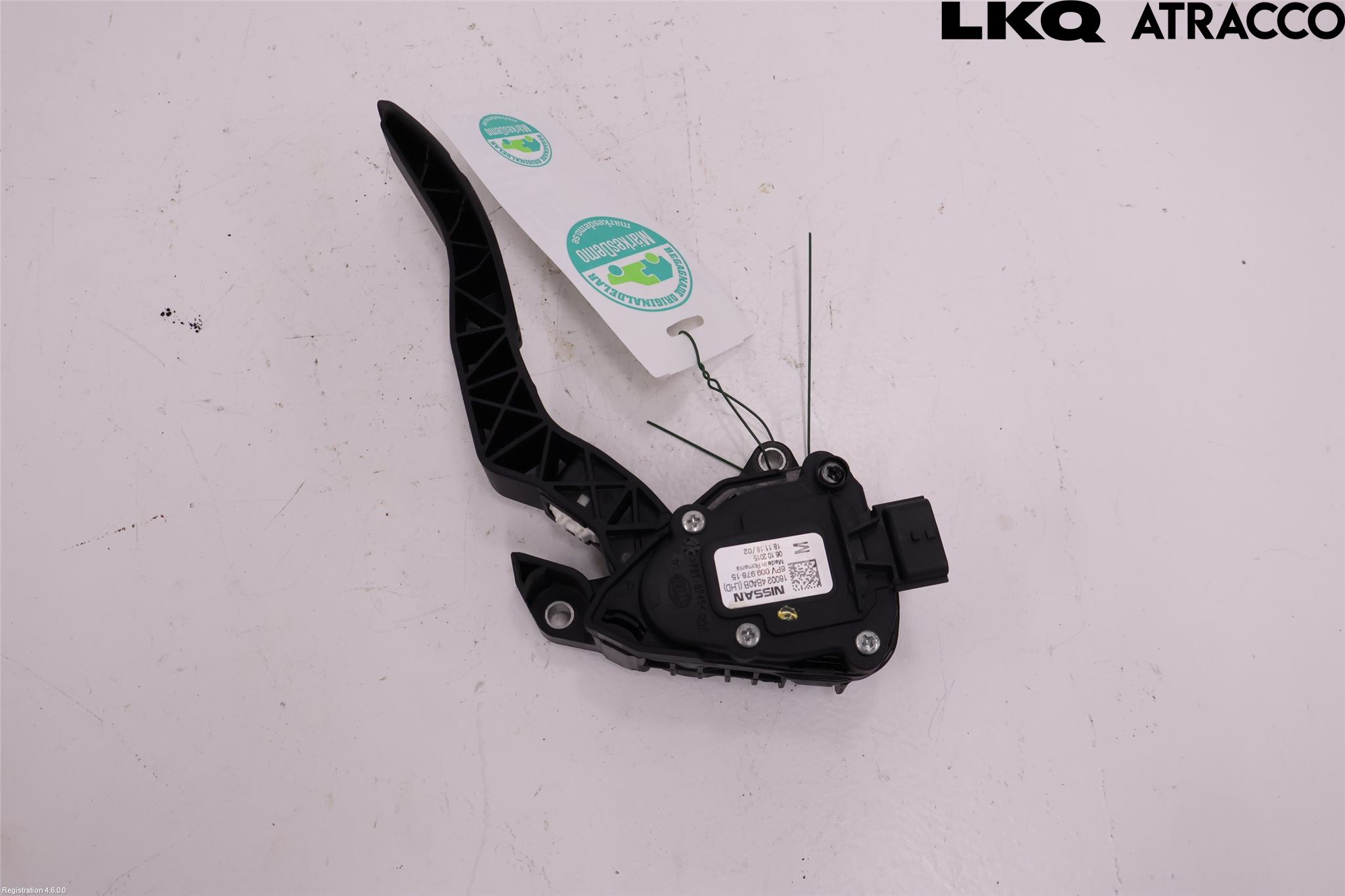 Nissan QASHQAI 14-17 Gasspedal