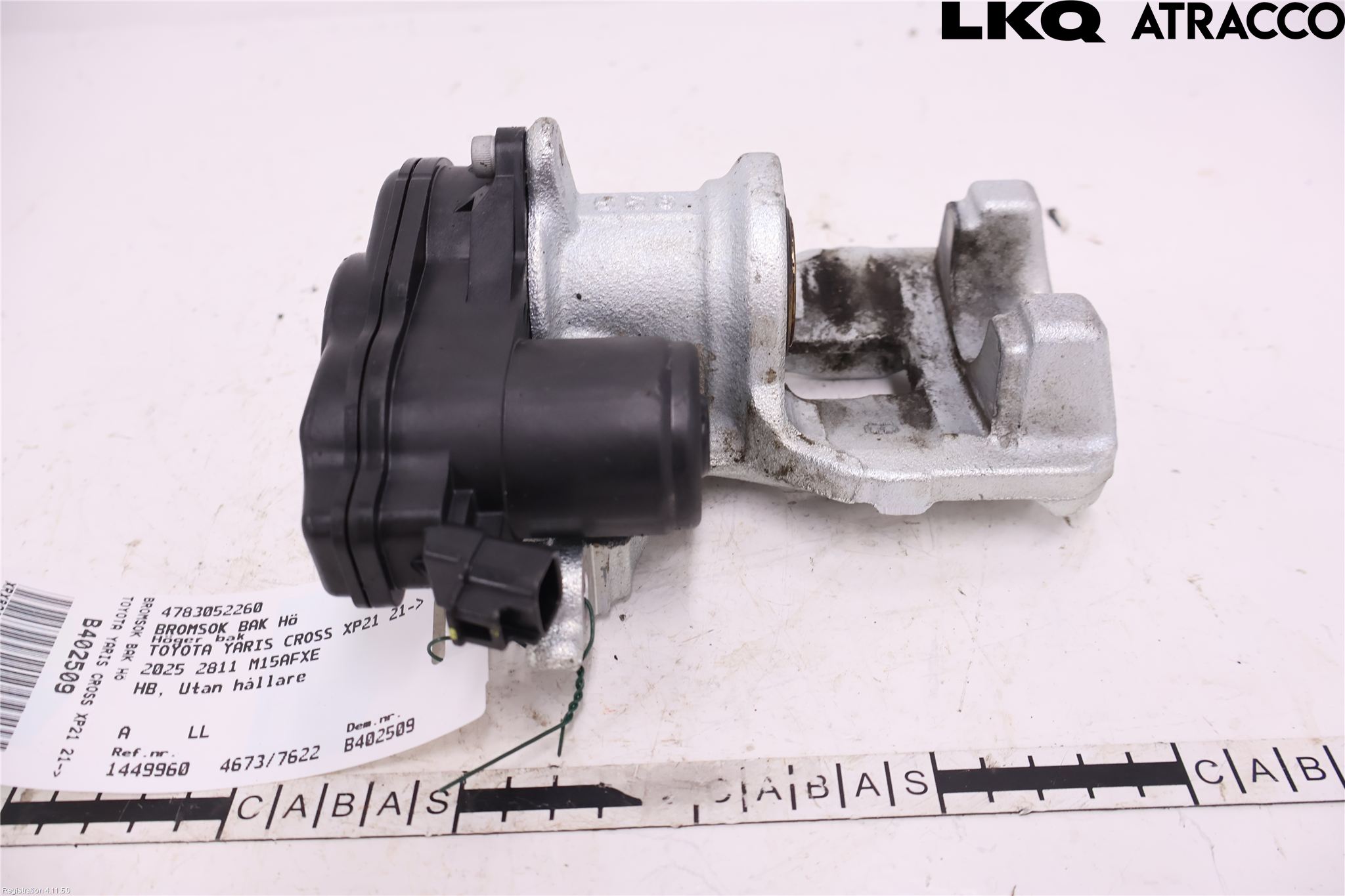 Toyota YARIS CROSS XP21 21- Bremsecaliper Bak Høyre