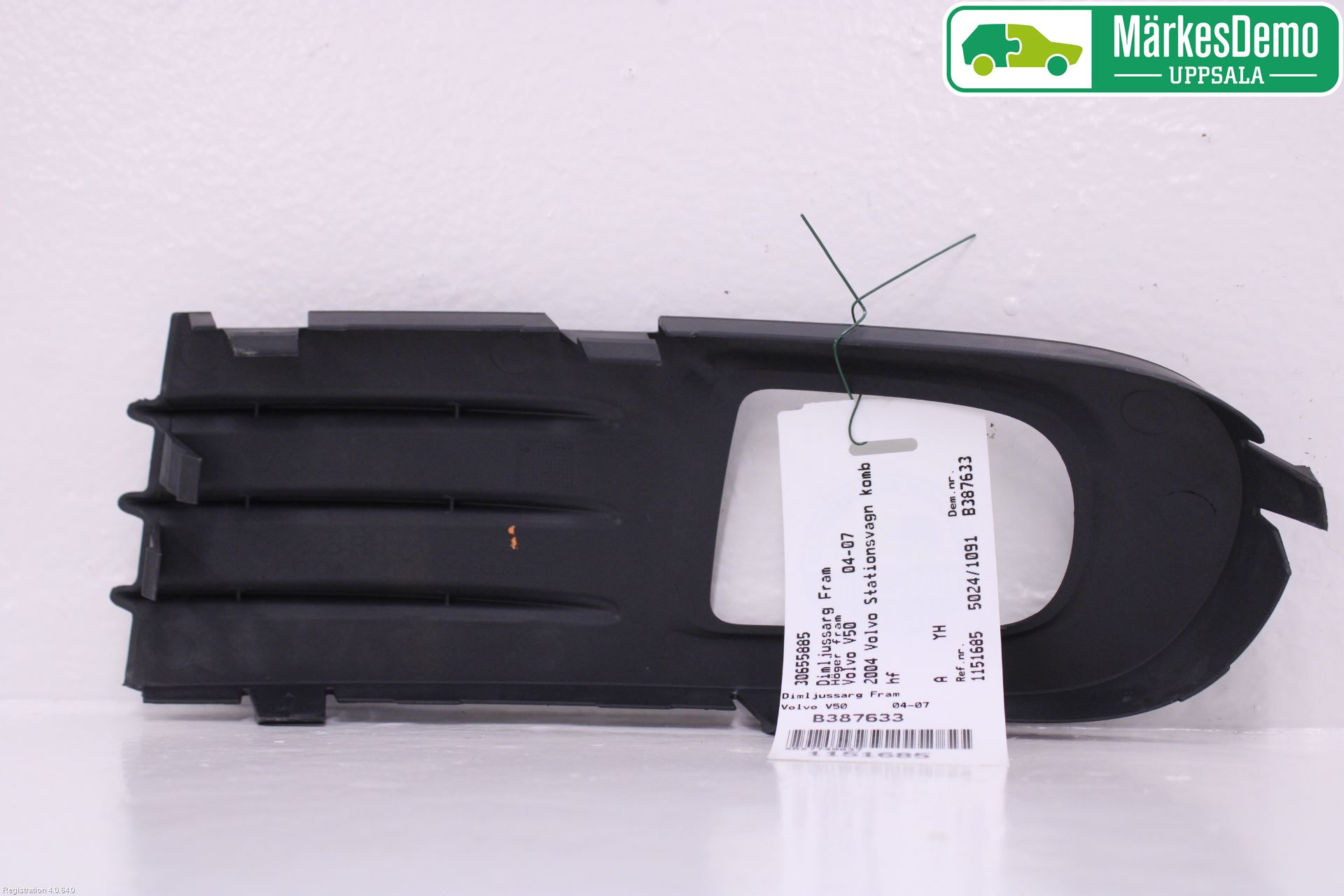 Volvo V50 04-07 Frontlykt Kurve-Tåkelys Ramme
