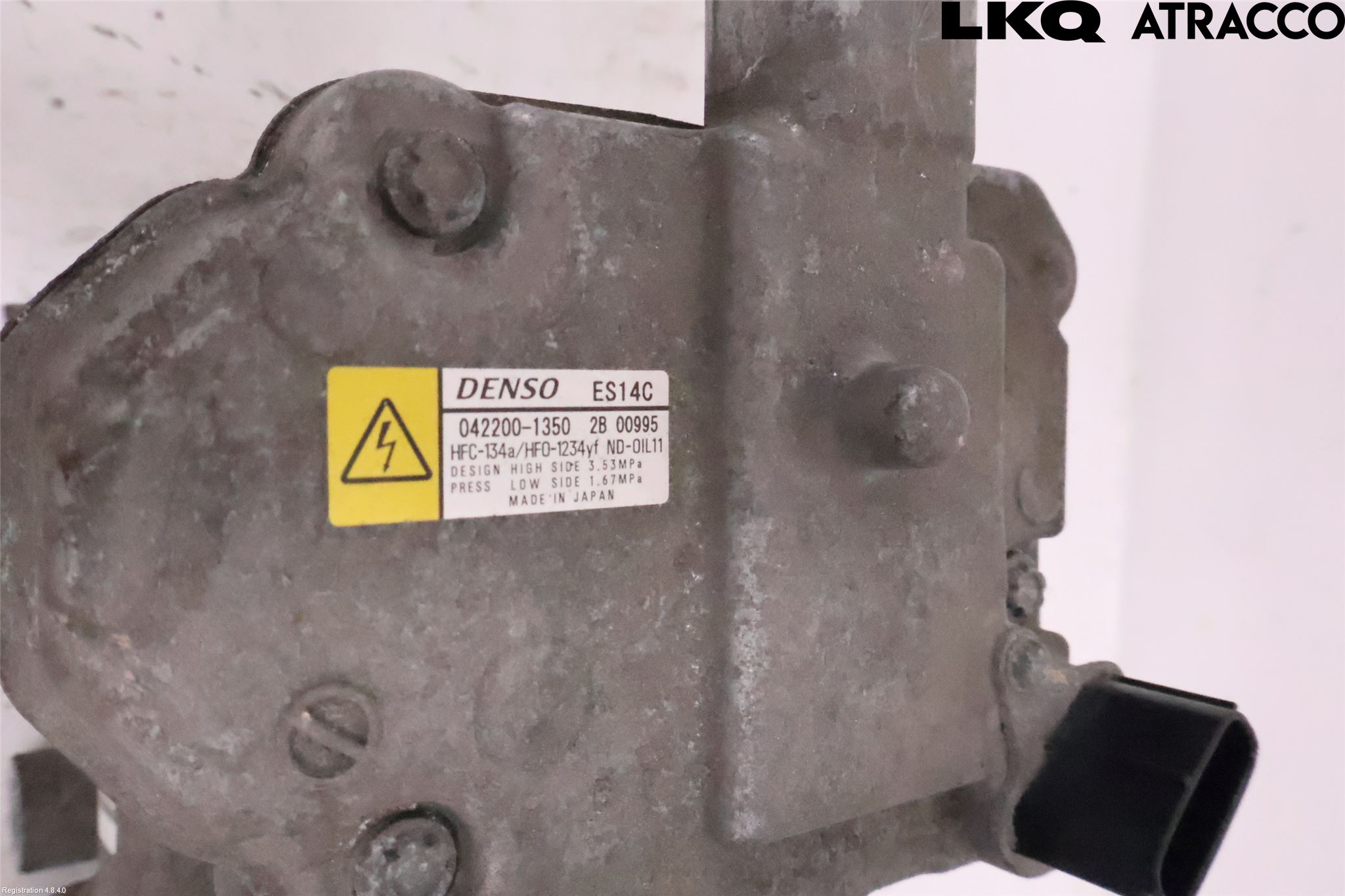 Toyota YARIS XP130 15-20 Varme Ac Kompressor