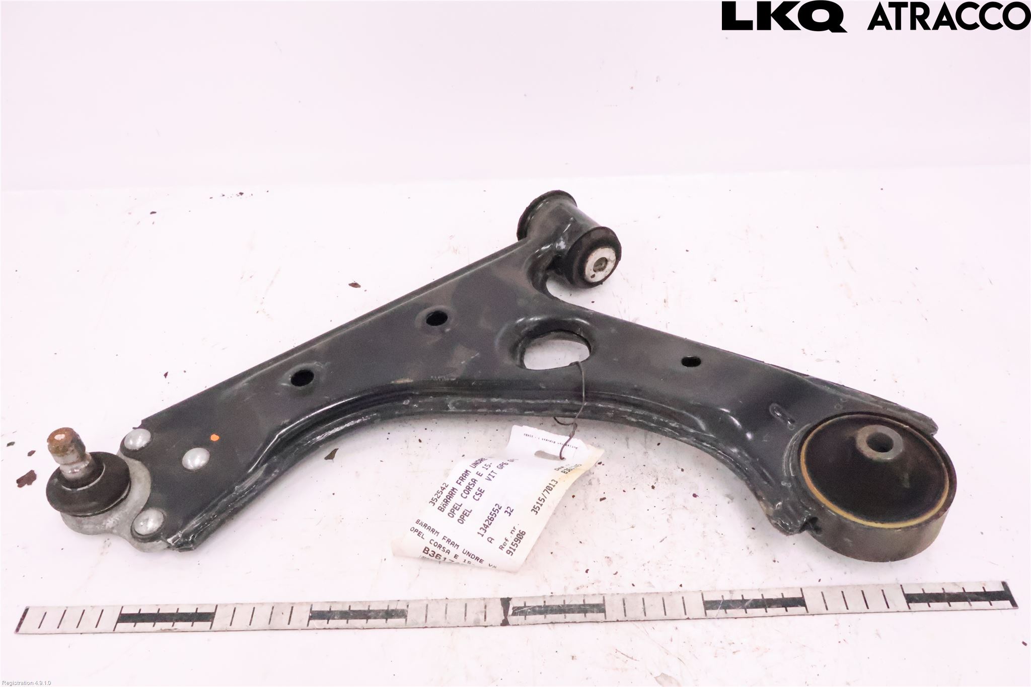 Opel CORSA E 15-19 Bærearm Foran Venstre Nedre