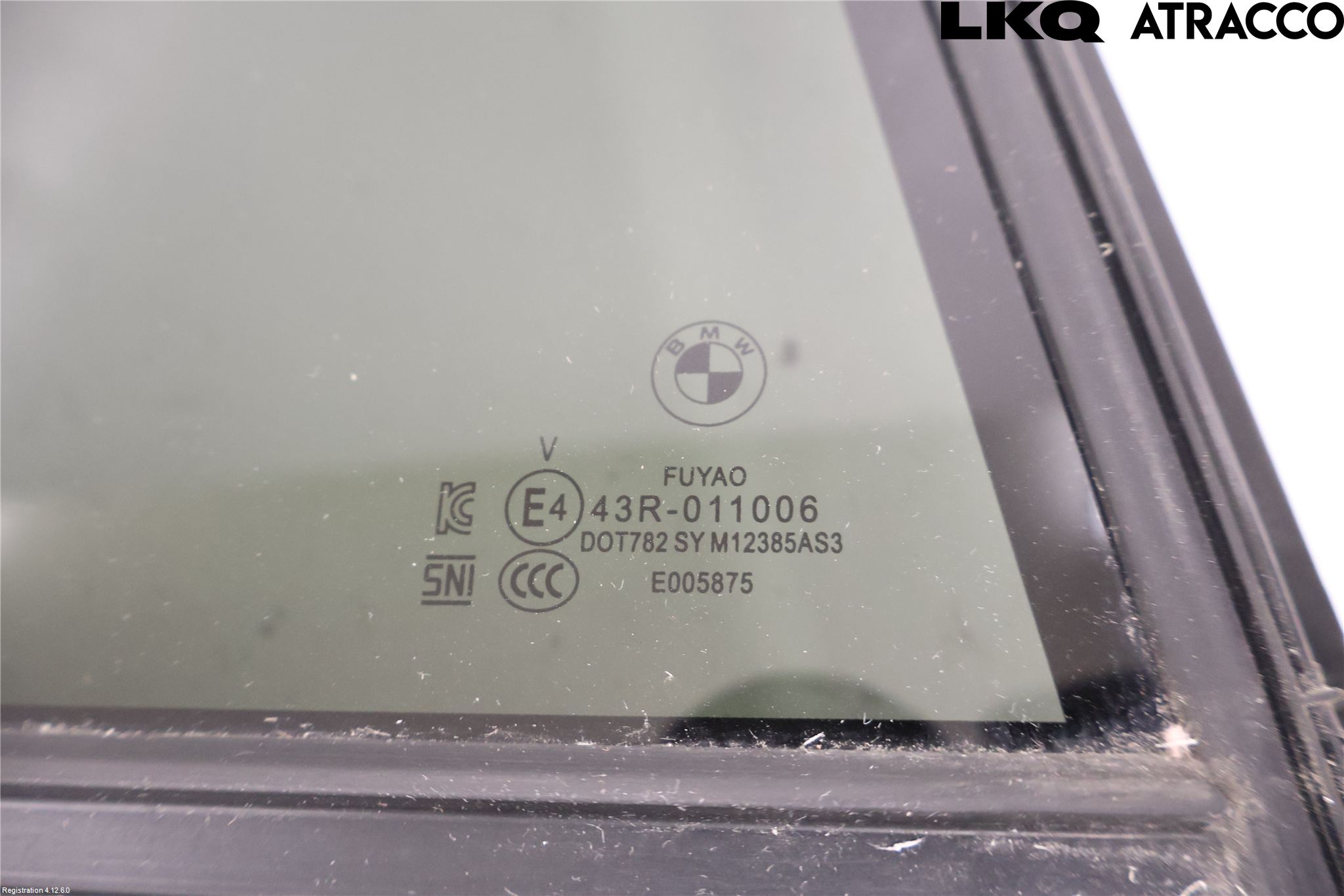 BMW 5/i5 G60/G61 24- Dørrute Bak Høyre Trekant 4D