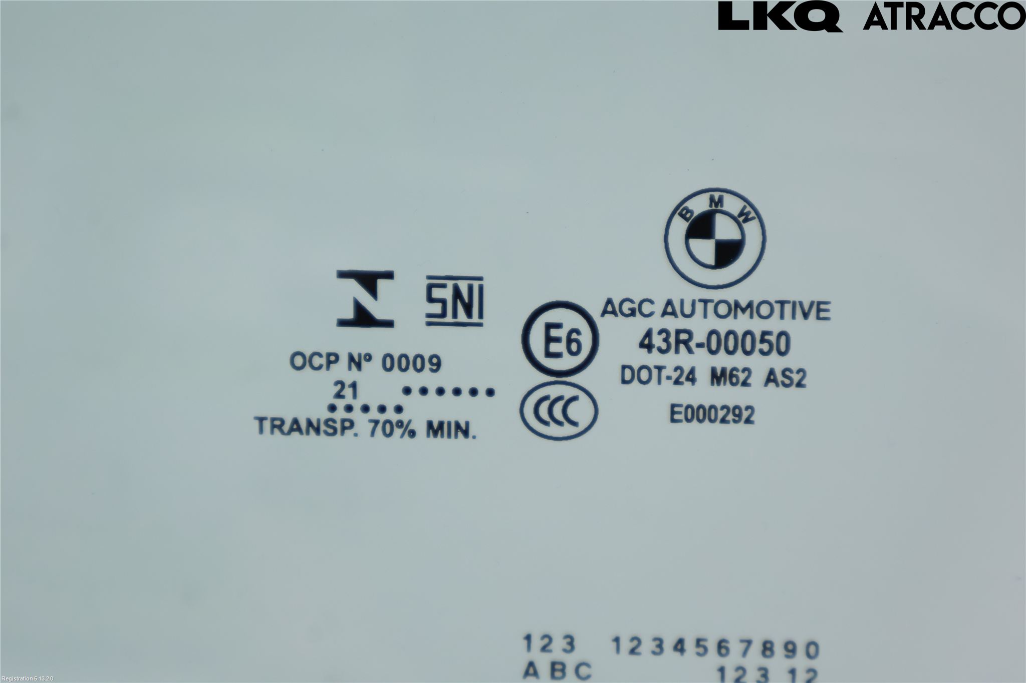 BMW 5 G30/G31/F90 17-23 Dørrute Foran Venstre 4 Dørs