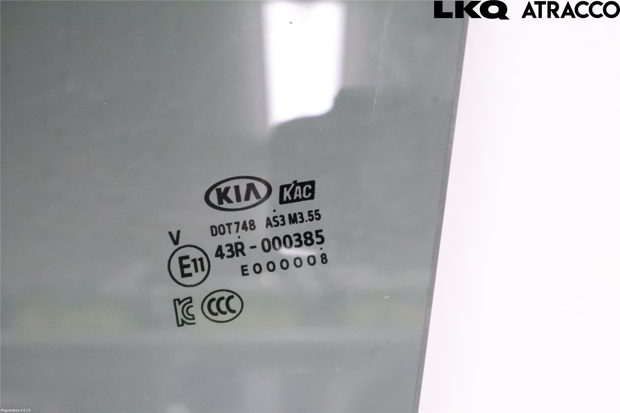 Kia OPTIMA 16-20 Dørrute Bak Venstre 4Dørs