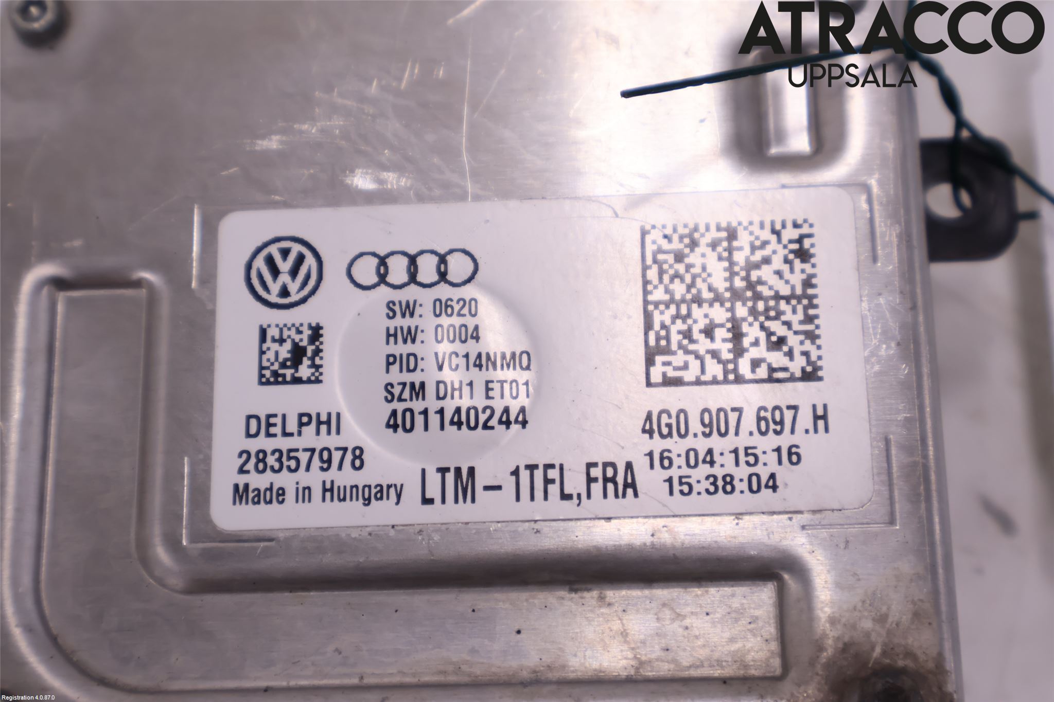Volkswagen VW PASSAT 15-19 Styreenhet Xenon