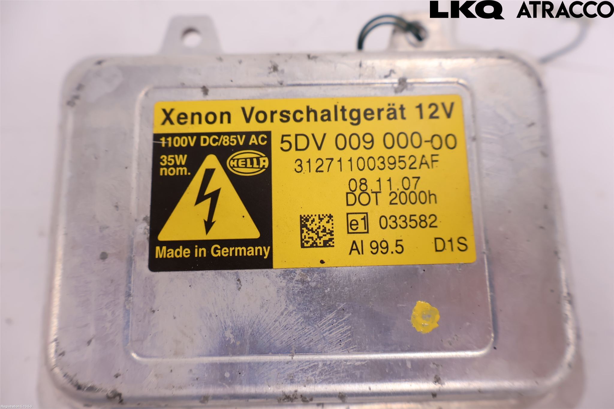 BMW 5 E60/61 Sed/Tou 02-10 Styreenhet Xenon