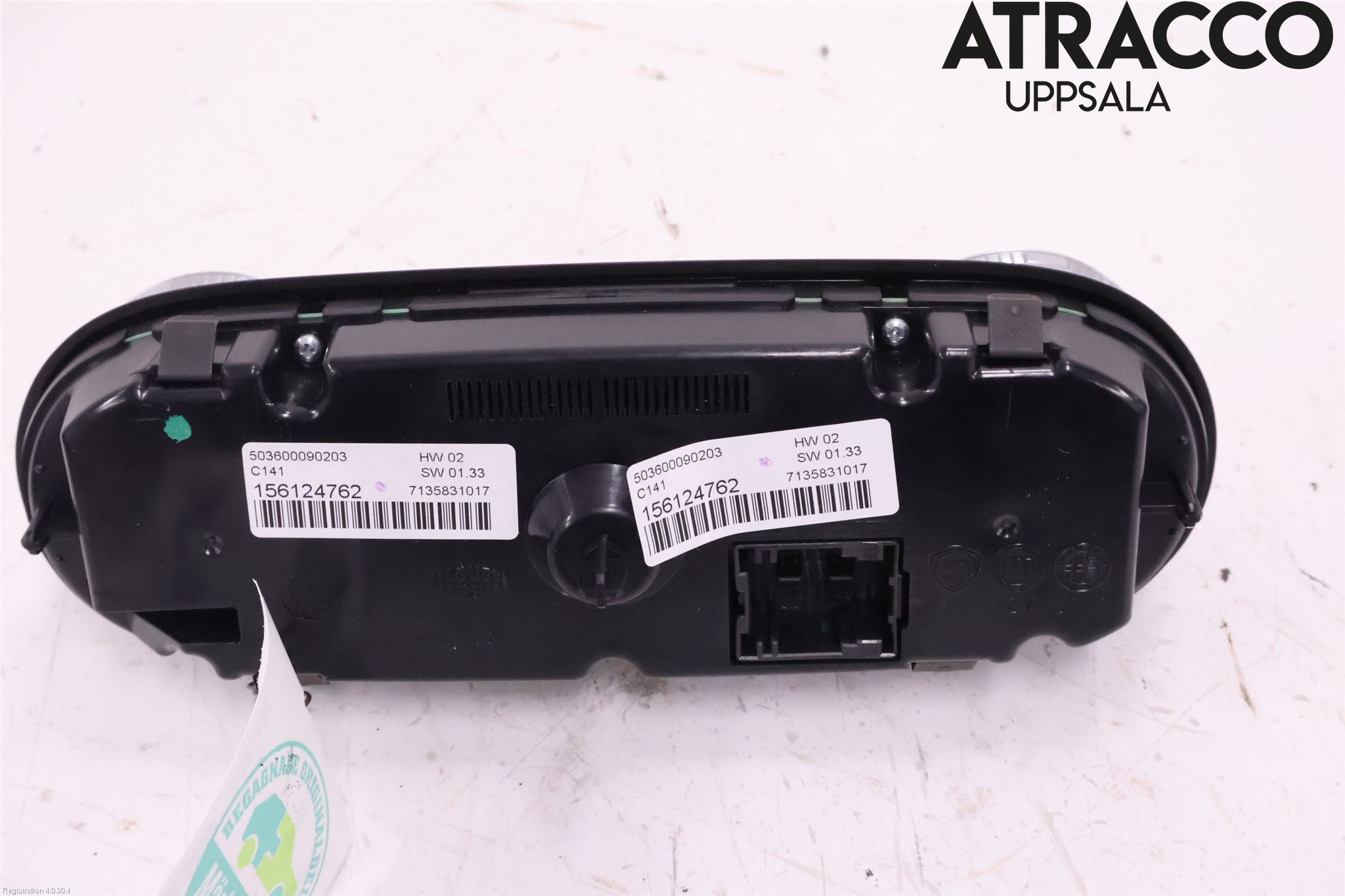 Alfa GIULIETTA Varme Ac Betjening-Display