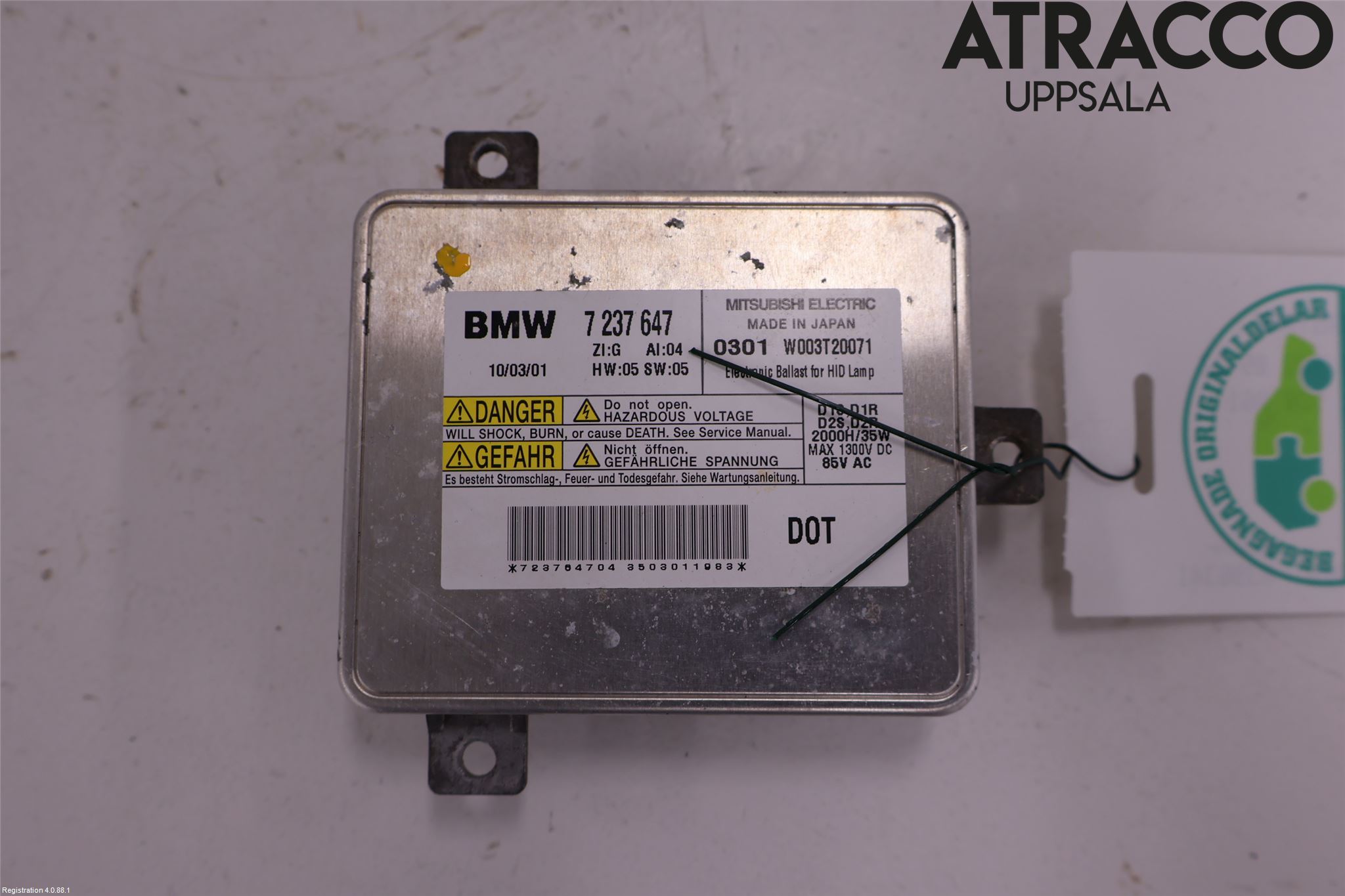BMW 3 E90/91 SED/TOU 05-12 Styreenhet Xenon