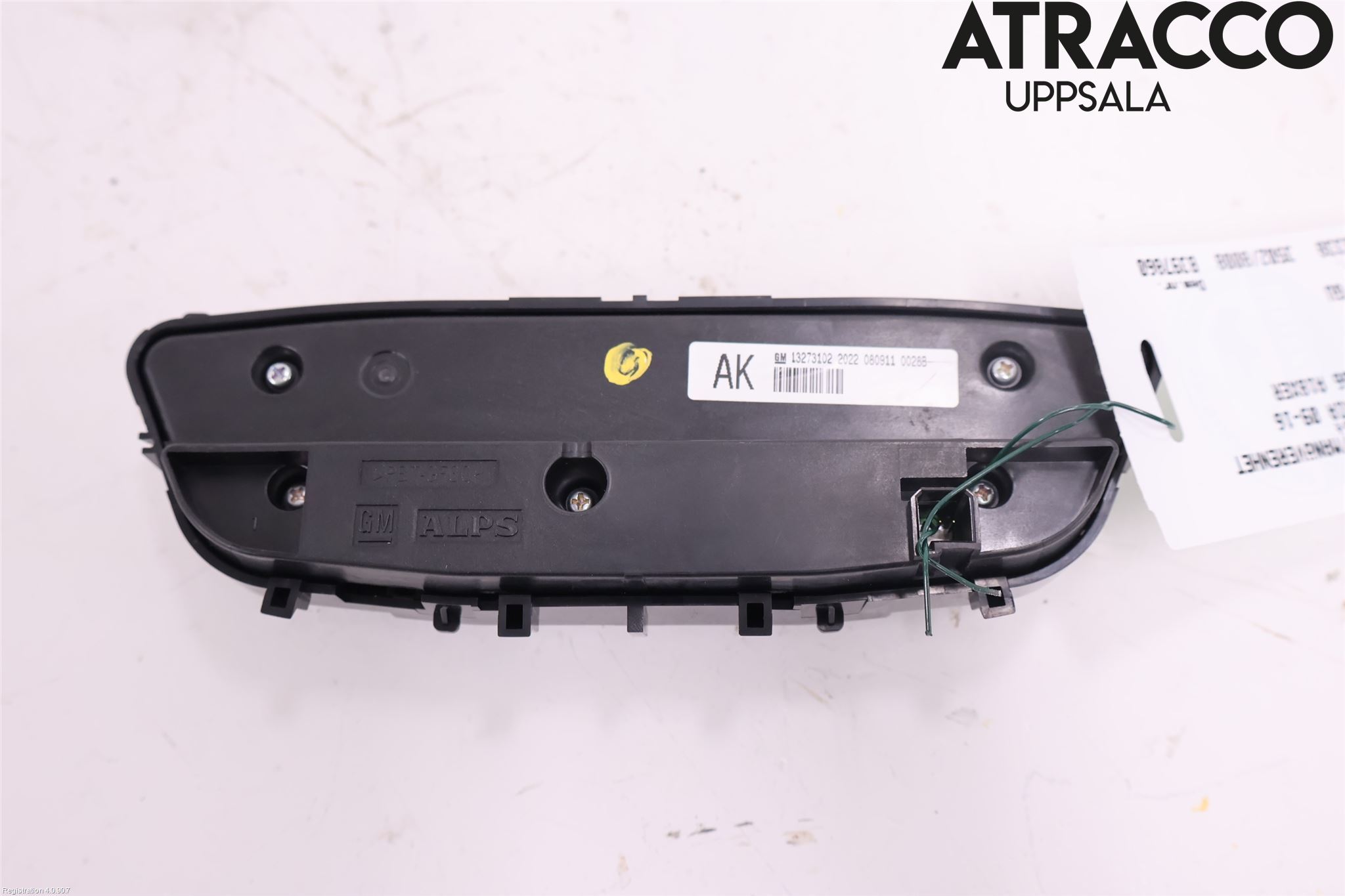 Opel INSIGNIA 09-16 Varme Ac Betjening-Display