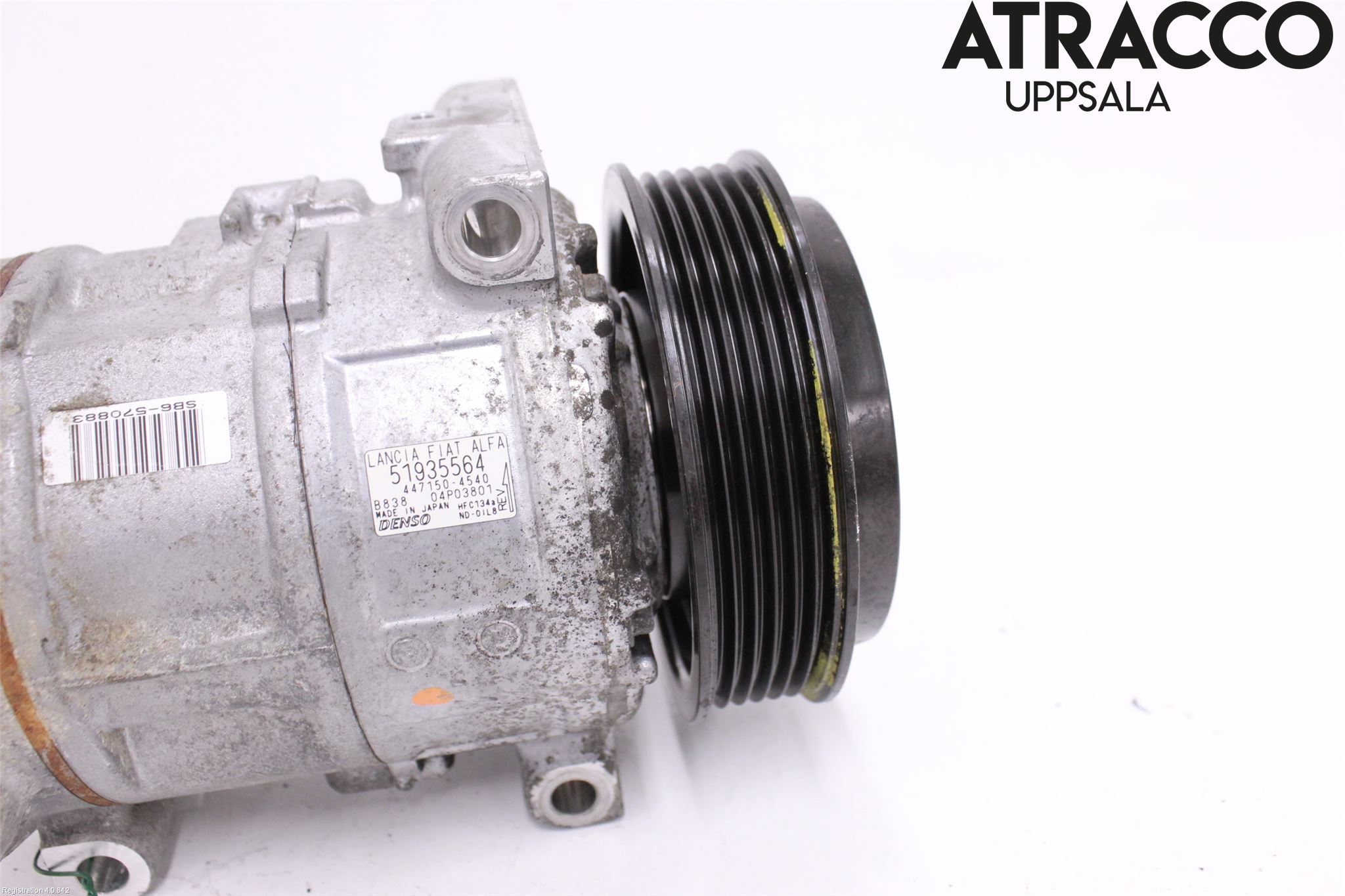 Fiat PUNTO EVO 10-12 Varme Ac Kompressor