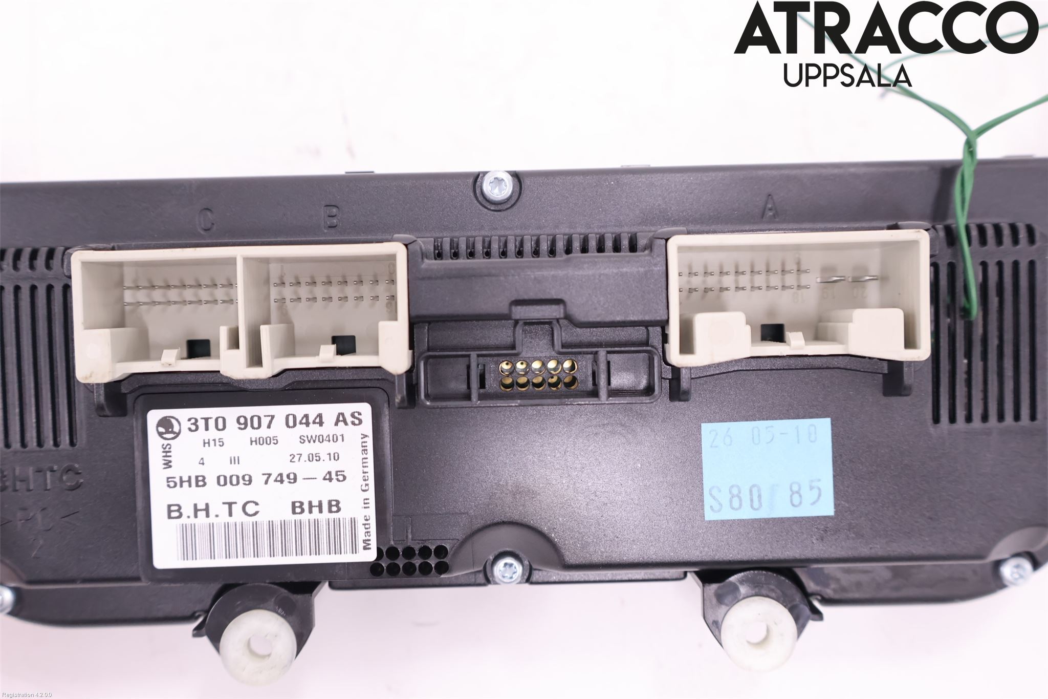 Skoda SUPERB 09-15 Varme Ac Betjening-Display