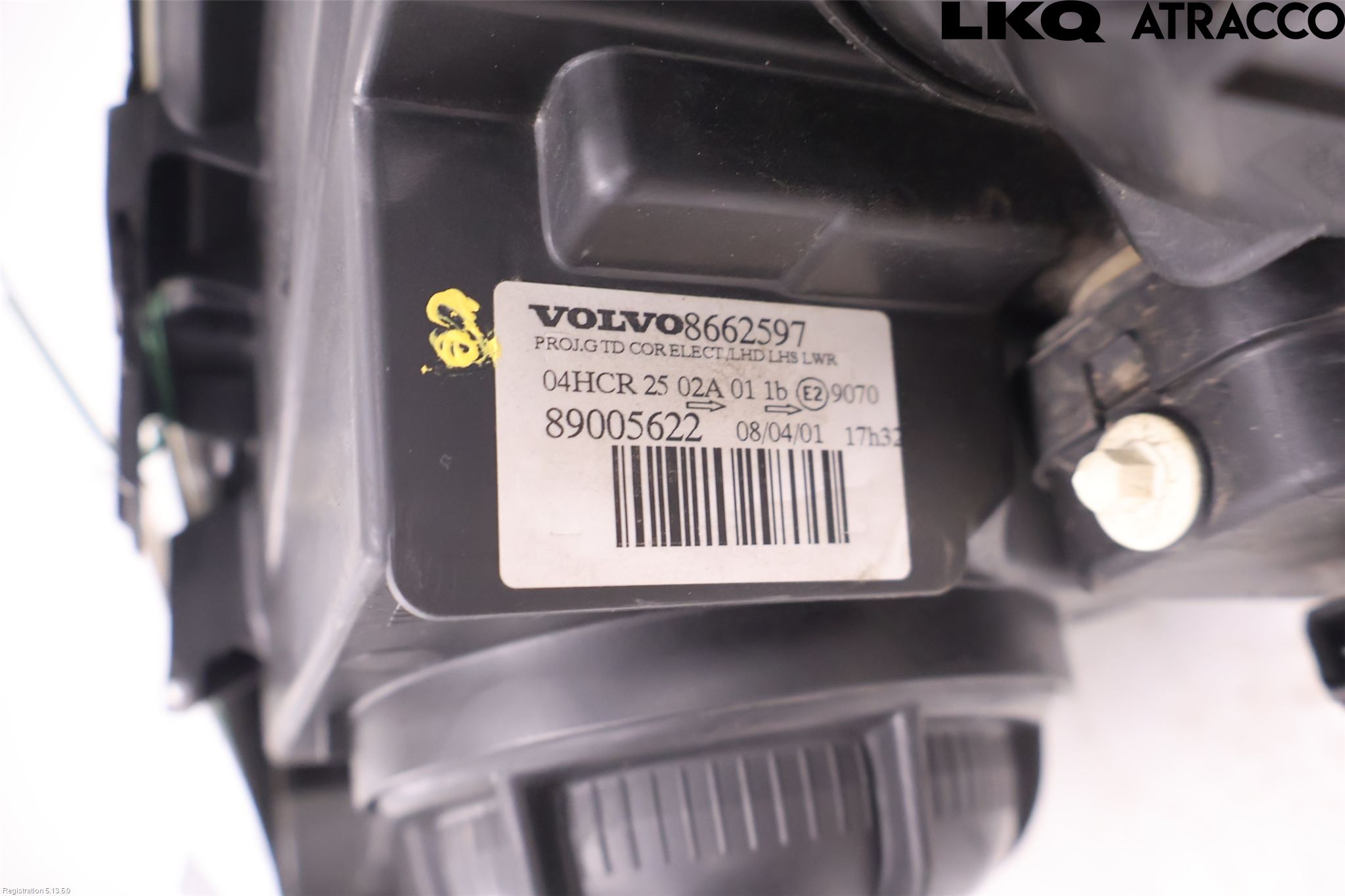 Volvo S60 01-04 Frontlykt Venstre