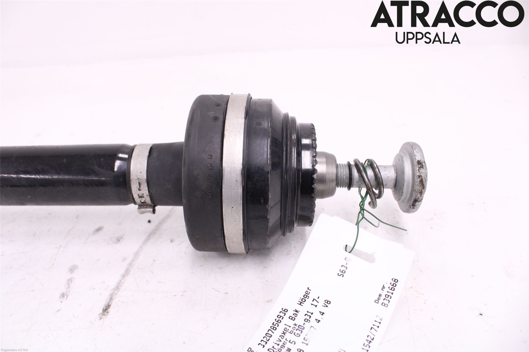 BMW 5 G30/G31/F90 17-23 Drivaksel Bak Kompl Høyre