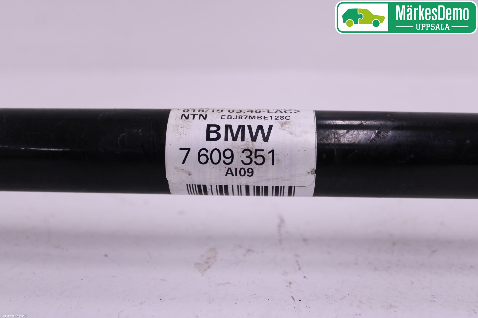 BMW 1 F20/F21 11-19 Drivaksel Bak Kompl Venstre