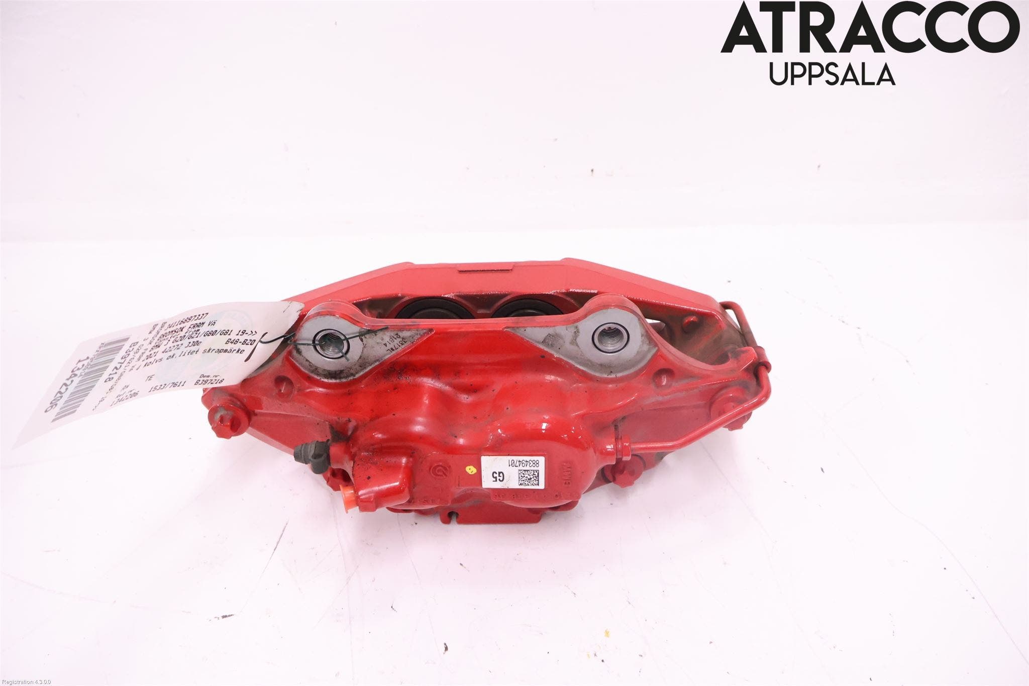 BMW 3 G20/G21/G80/G81 19- Bremsecaliper Foran Venstre
