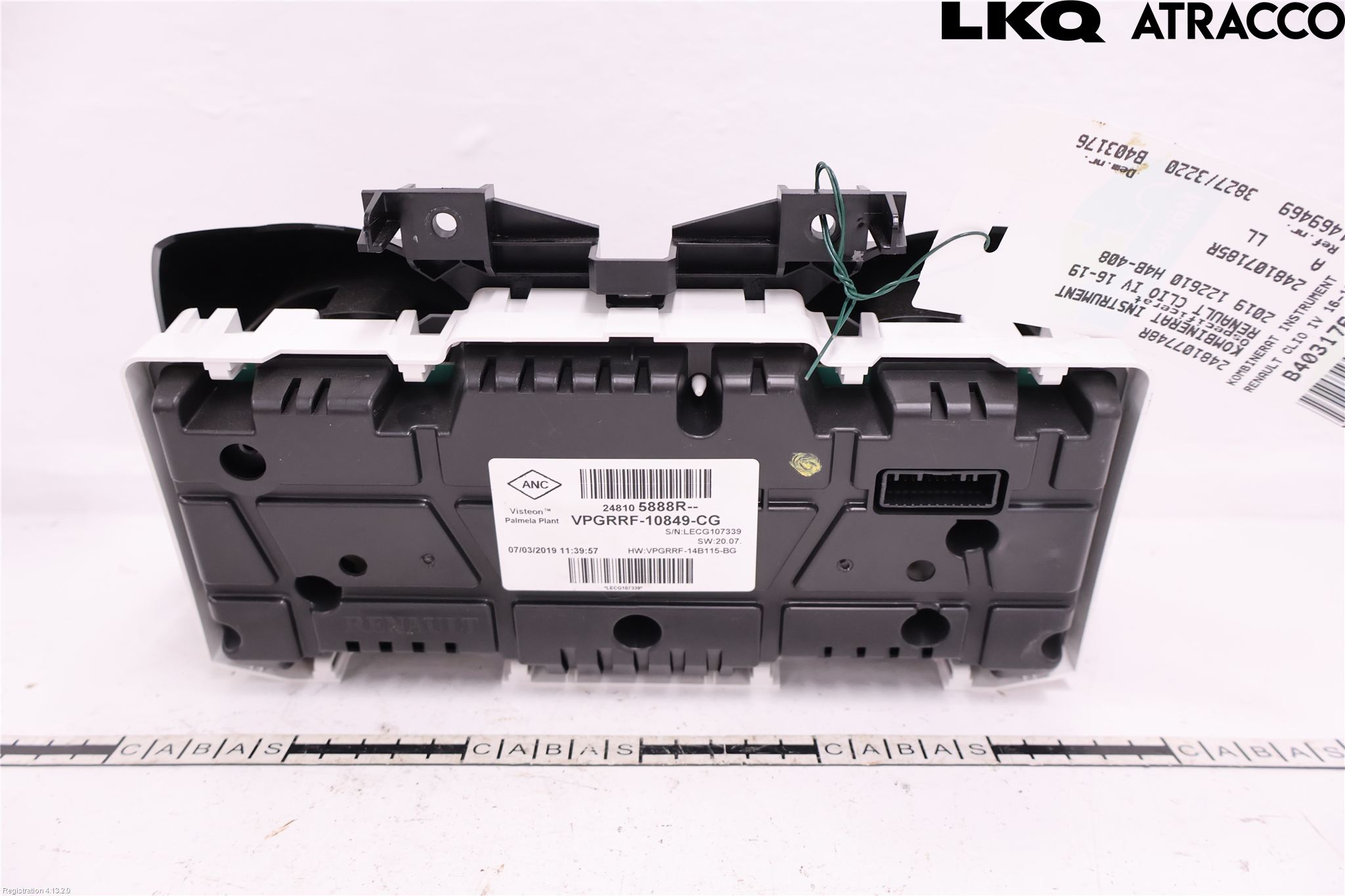 Renault CLIO IV 16-19 Instr Kombinert