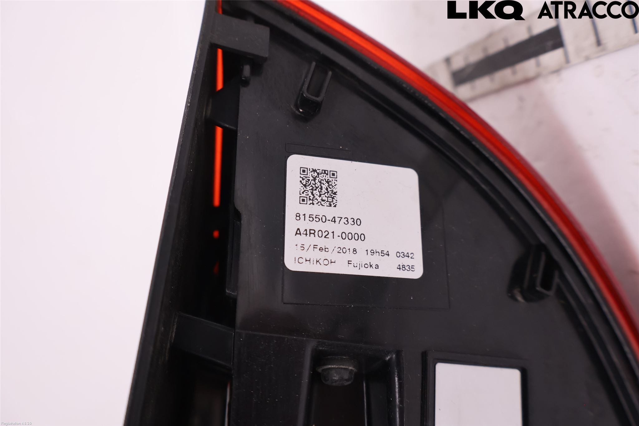 Toyota PRIUS (ZVW50) 16-21 Baklykt Høyre
