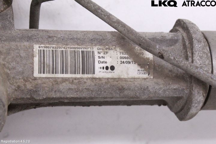 Fiat SCUDO 07-16 Servo Snekke - Tannstang