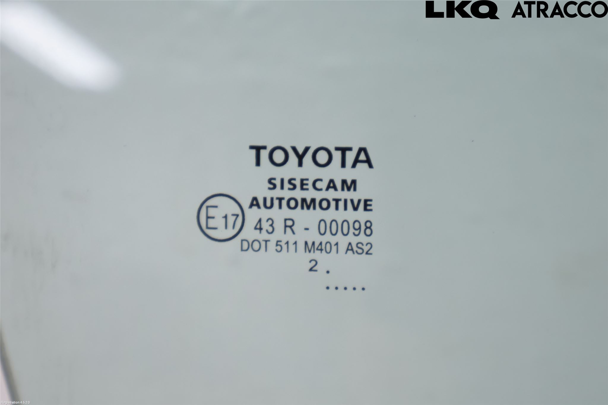 Toyota C-HR 16-23 Dørrute Foran Høyre 4 Dørs