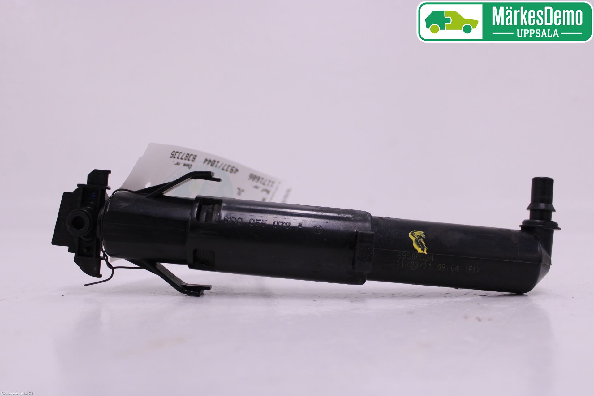 Volkswagen VW POLO 10-17 Spylerdyse Frontlykter