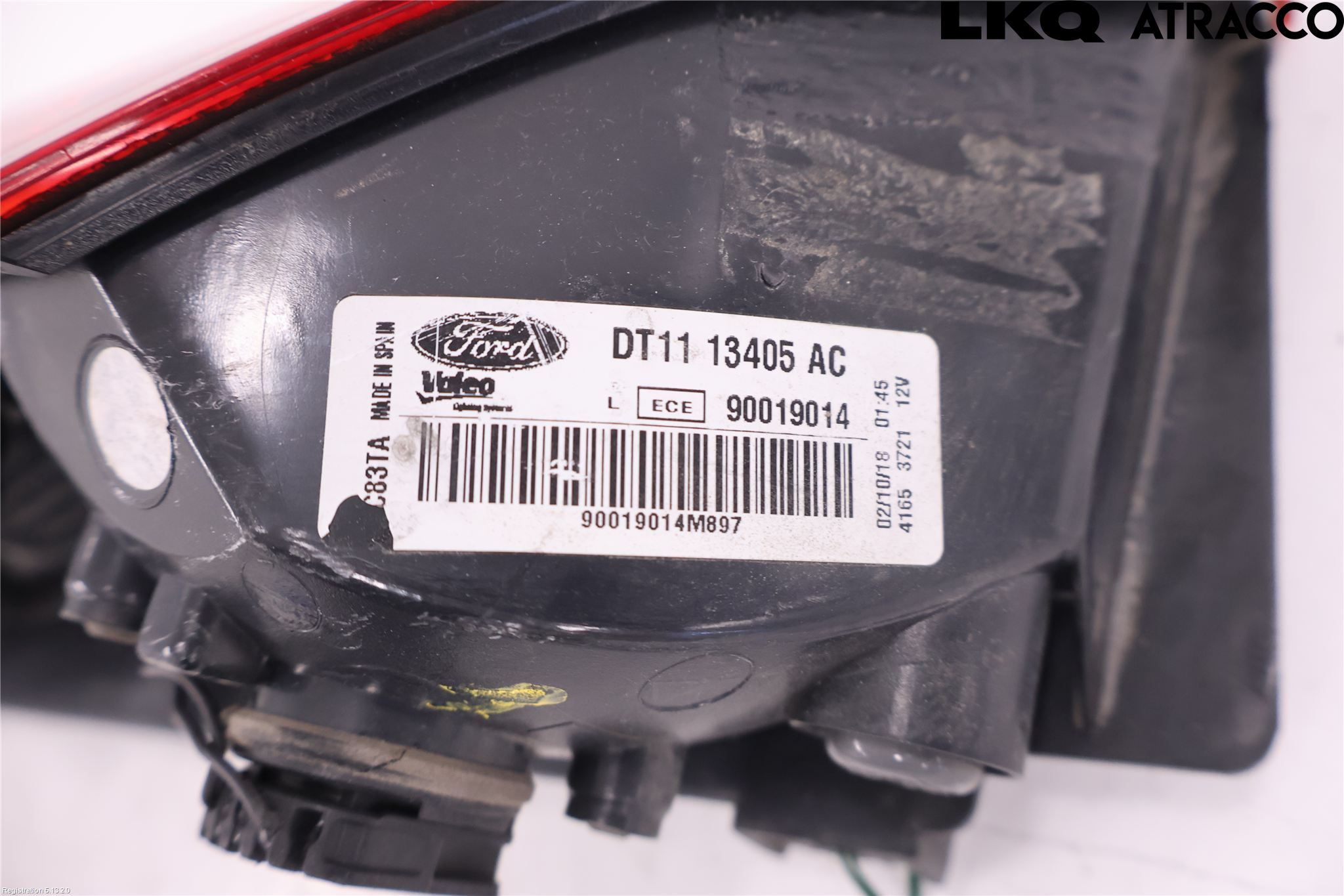 Ford TRANSIT/TOURNEO CONNECT 13-22 Baklykt Venstre