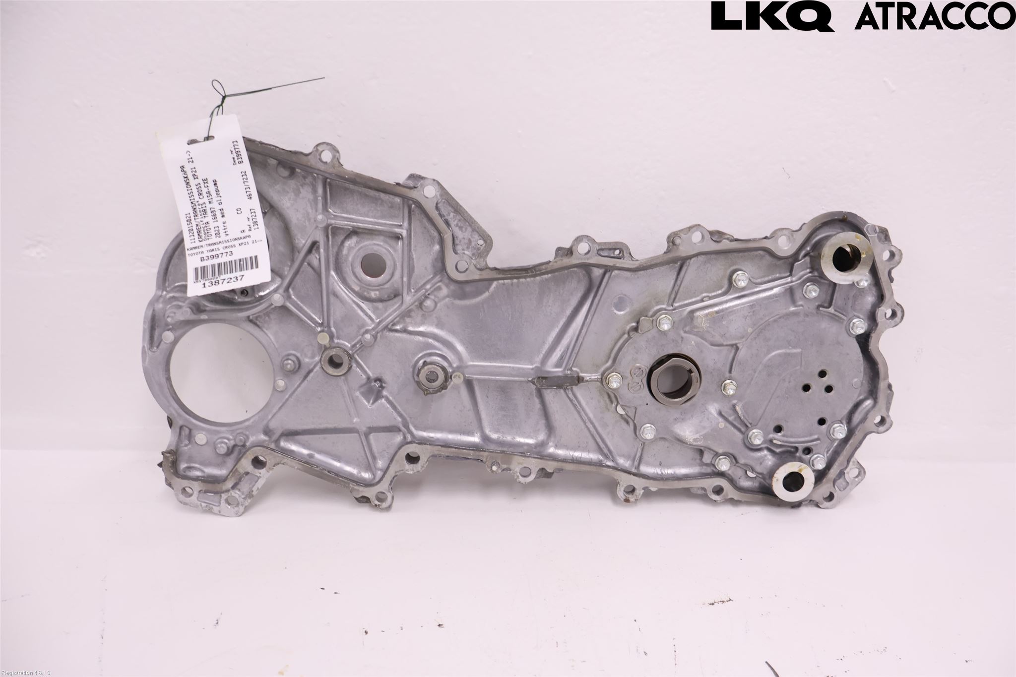 Toyota YARIS CROSS XP21 21- Registerreim Deksel