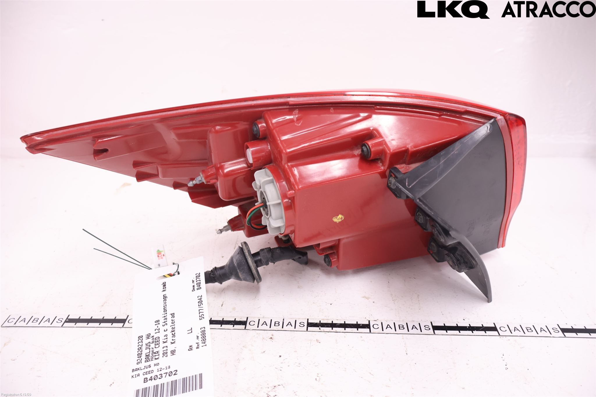 Kia CEED 12-18 Baklykt Høyre
