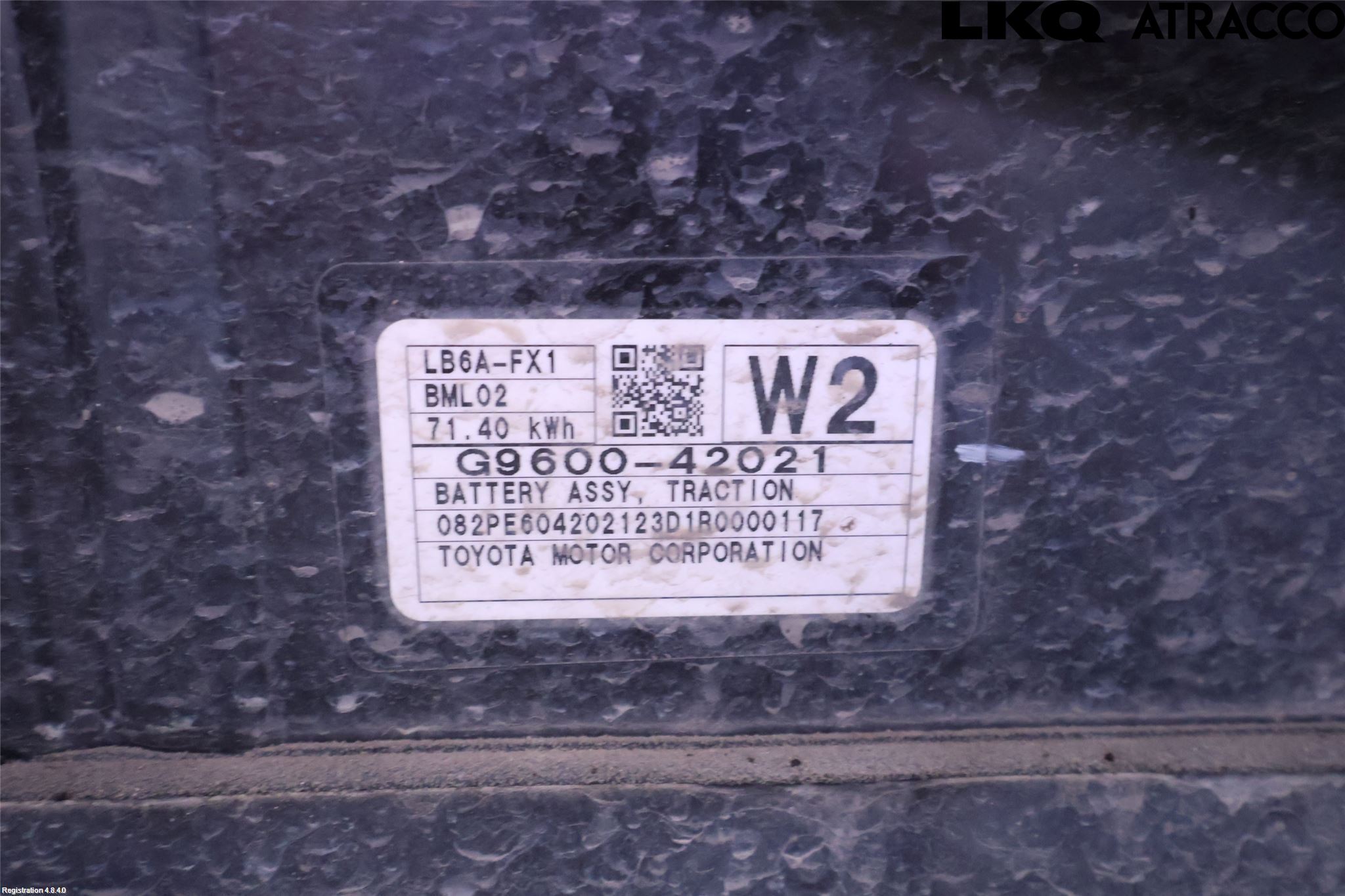 Toyota bZ4X EA10 22- Hybrid Batteri