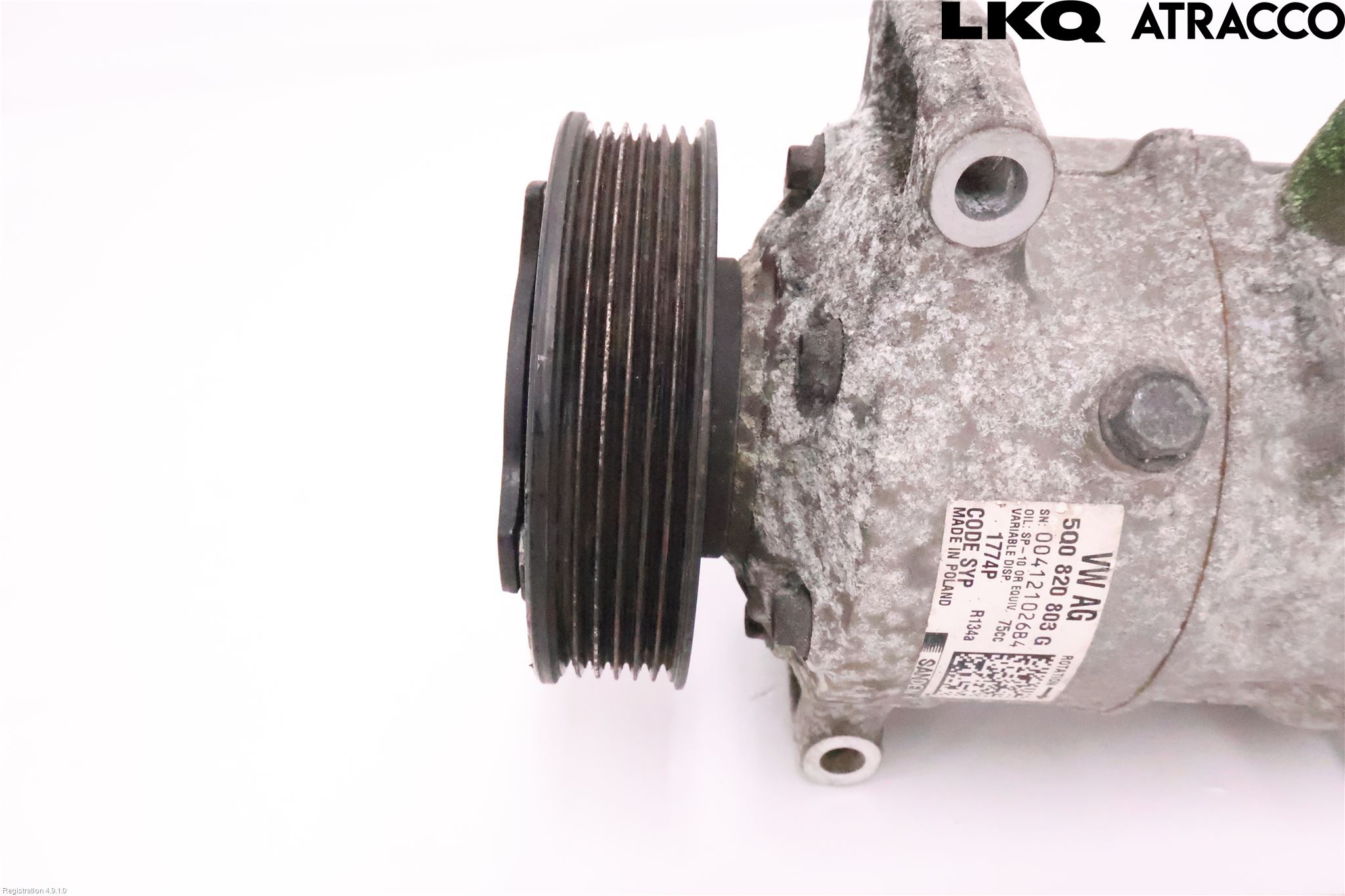 Volkswagen VW CADDY 16-20 Varme Ac Kompressor