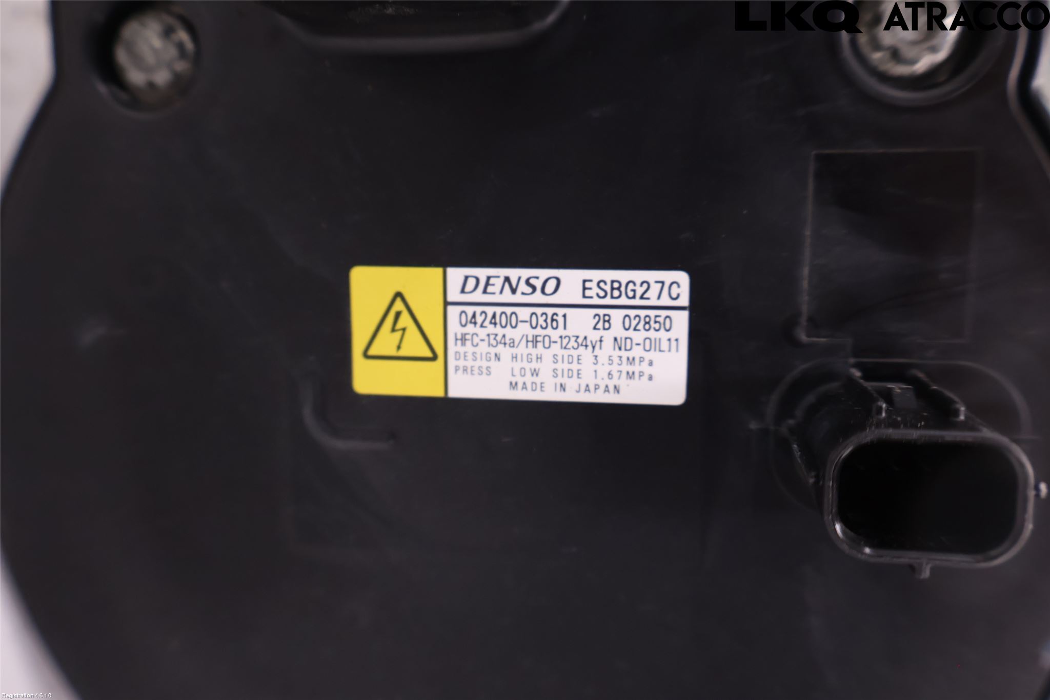Toyota PRIUS (ZVW50) 16-21 Varme Ac Kompressor
